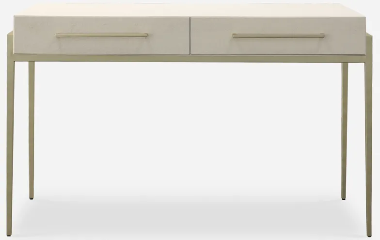 Jewel Modern White Desk