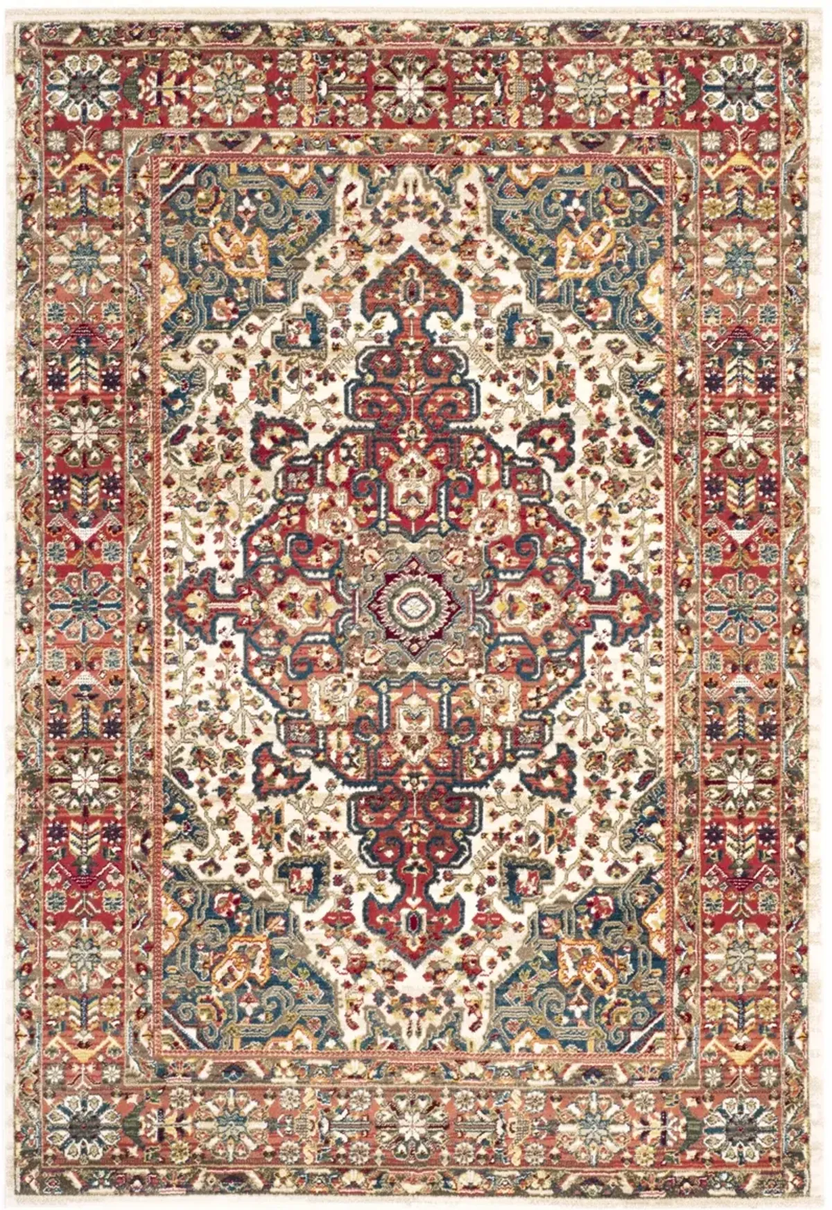 KASHAN 305 IVORY  2'-6' x 4' Accent Rug