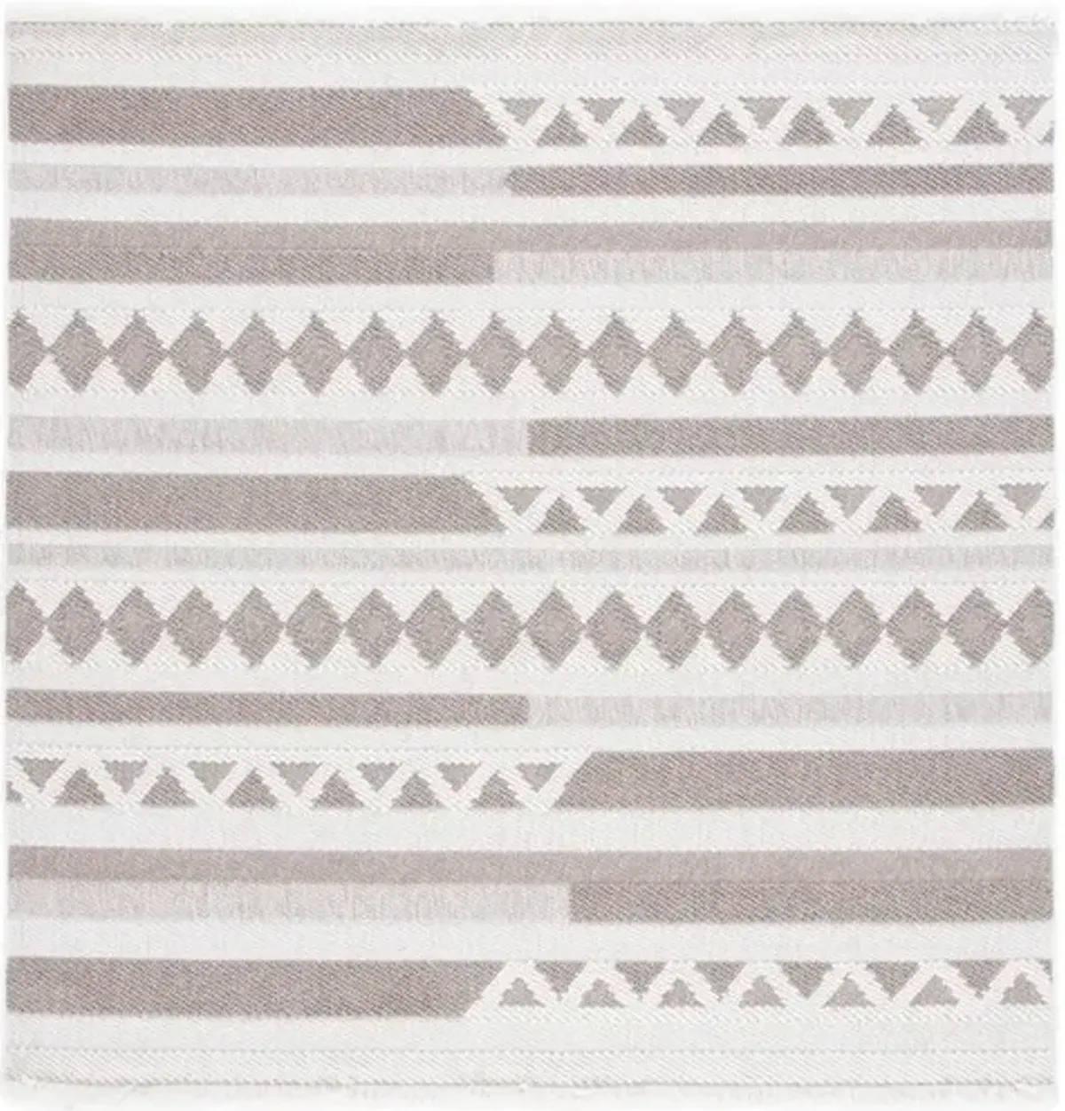 LOTUS 101 Beige 6'-7' X 6'-7' Square Square Rug