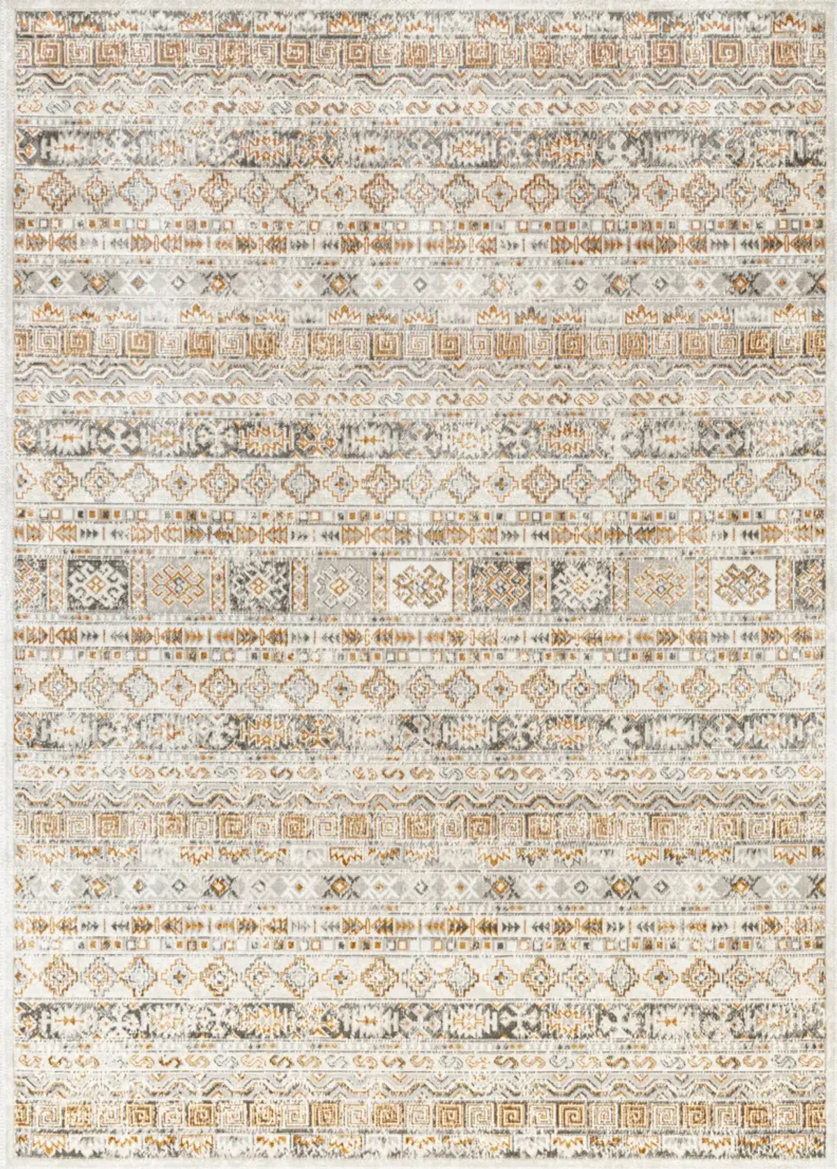 Basel BOS-2305 6'5" x 9' Machine Woven Rug