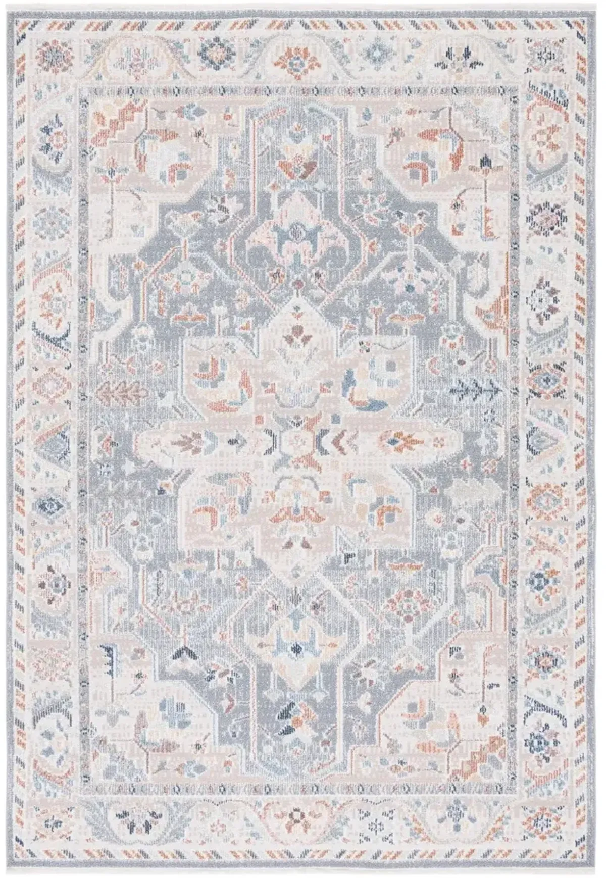 BLAIR WASHABLE 212 Blue 4' X 6' Small Rectangle Rug