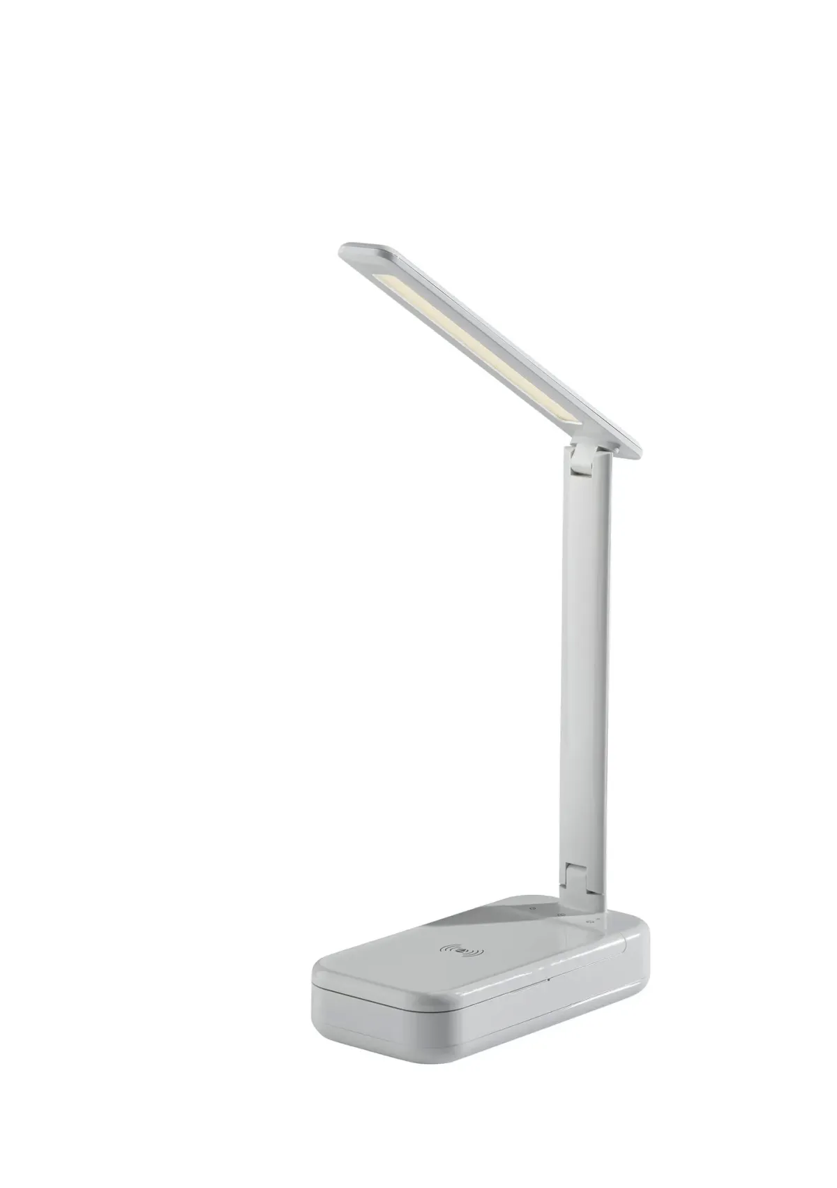UV-C Sanitizing Desk Lamp w. Wireless Charging & Smart Switch
