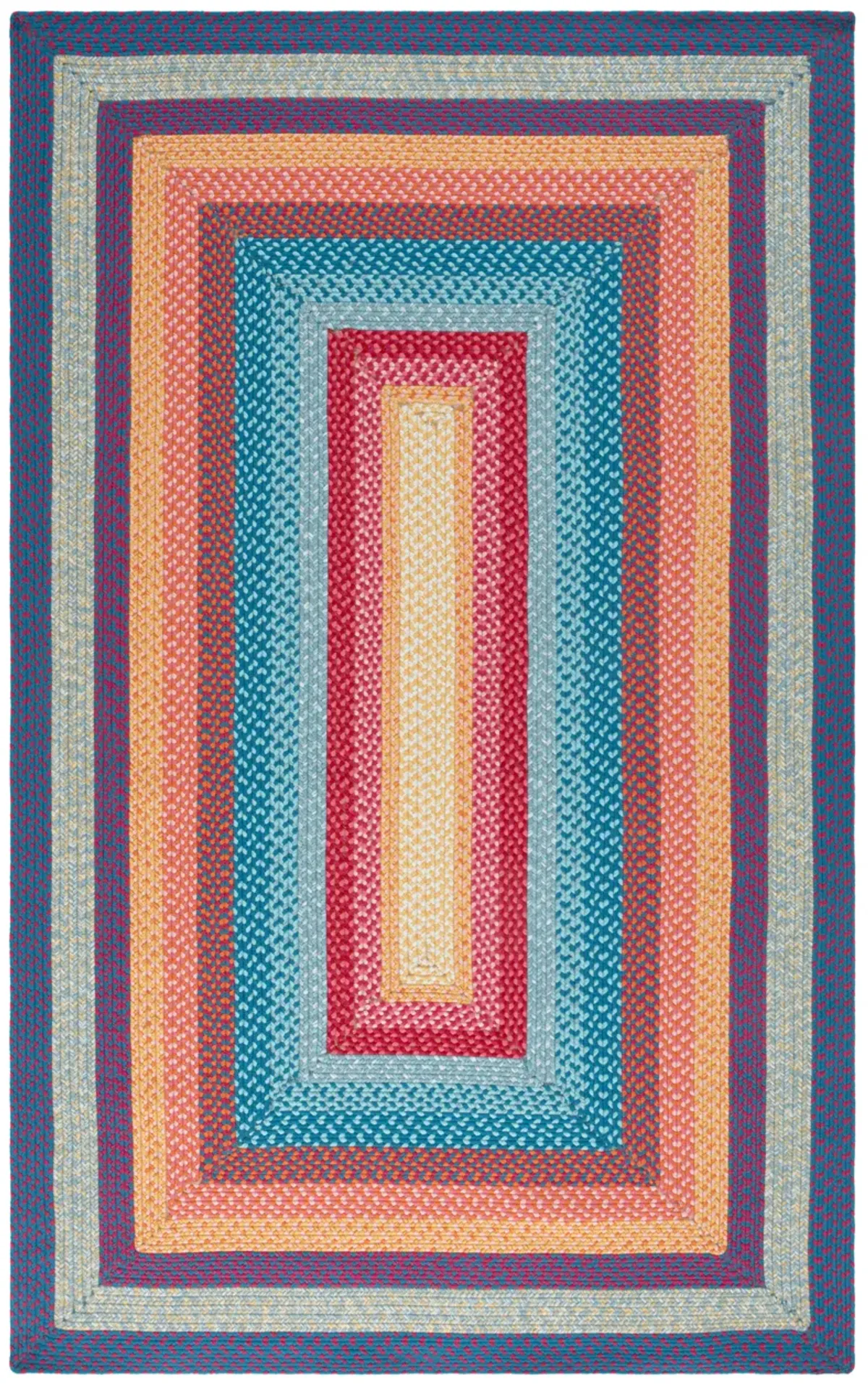 BRAIDED Hand Woven 8' x 10' area rug