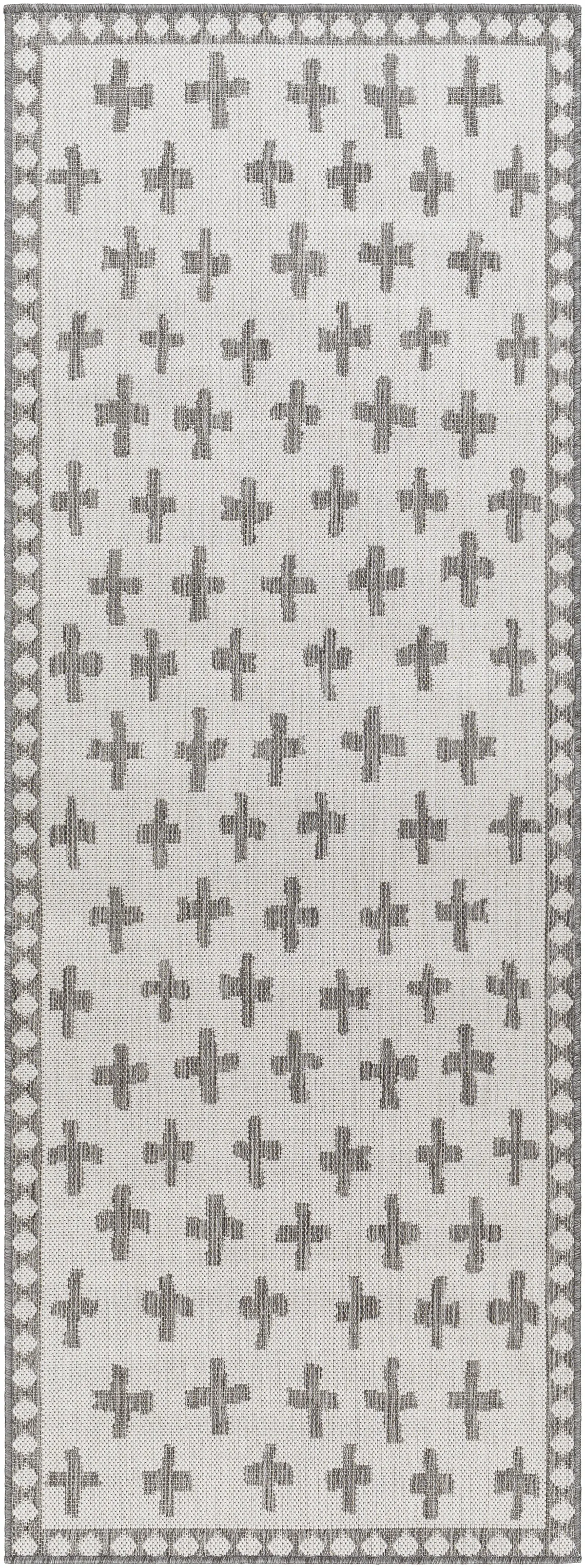 Long Beach LBH-2361 2'7" x 7'3" Machine Woven Rug