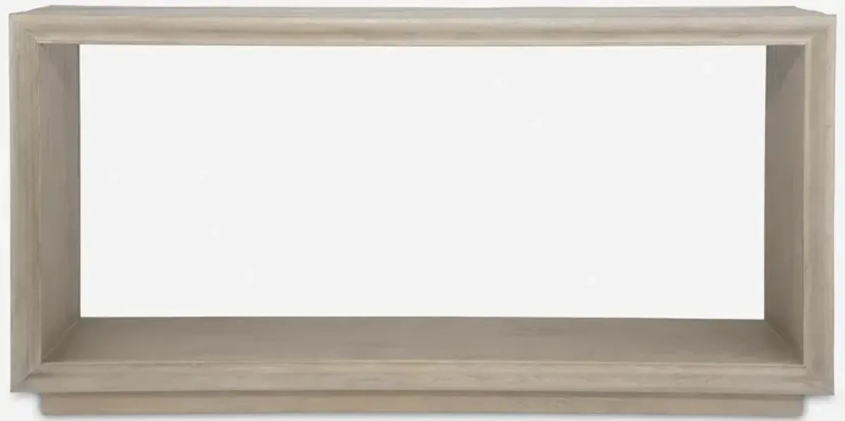 Prism Light Oak Console Table