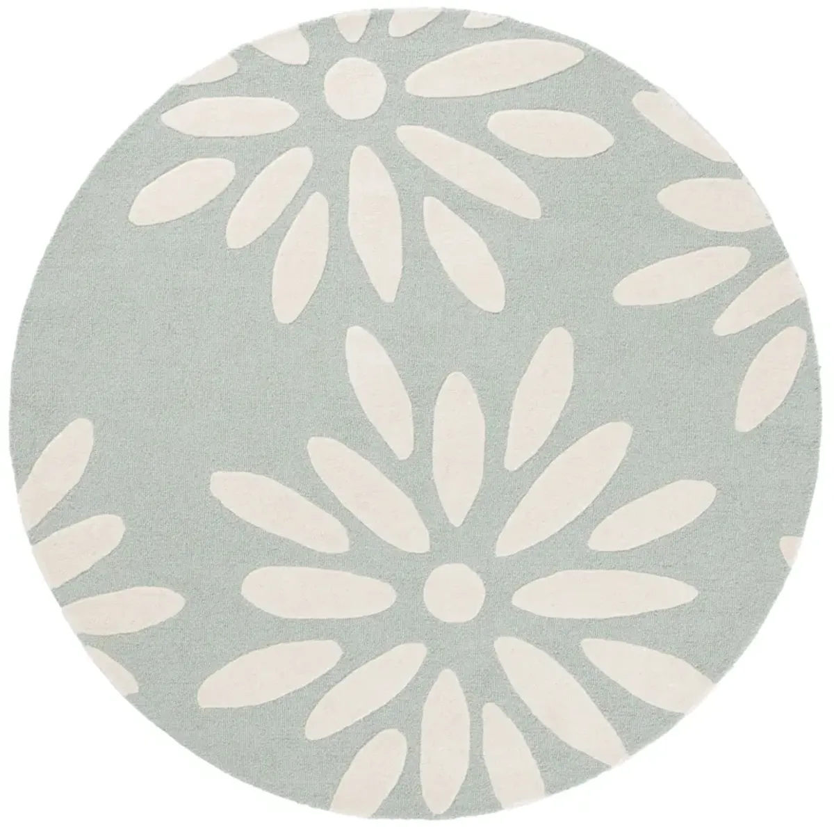 SAFAVIEH KIDS Hand Tufted 6' x 6' Round area rug