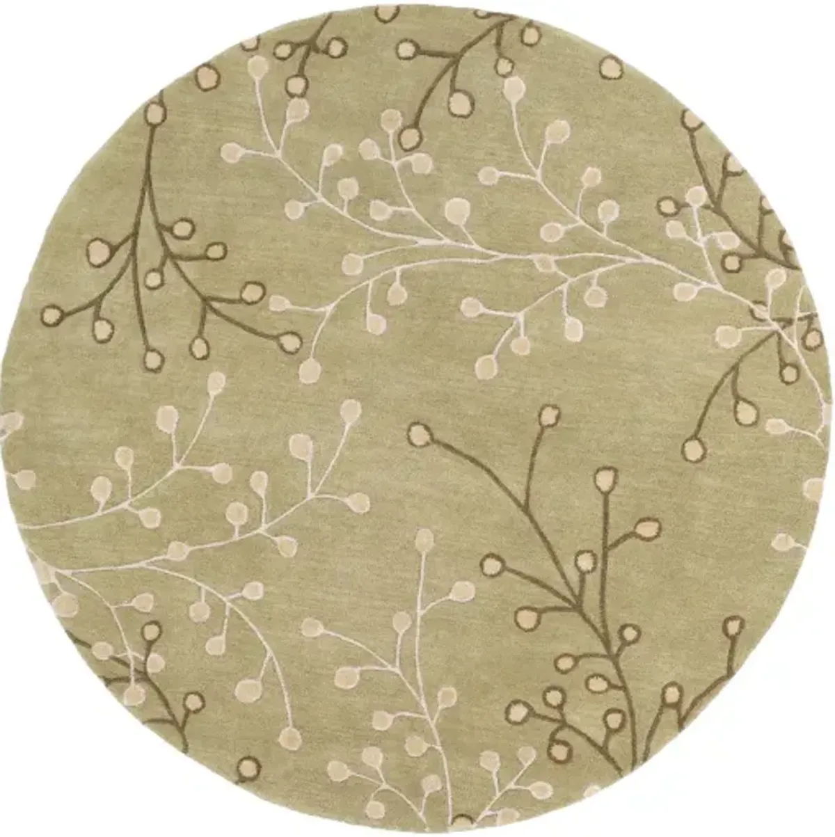 Athena 6' Round Rug