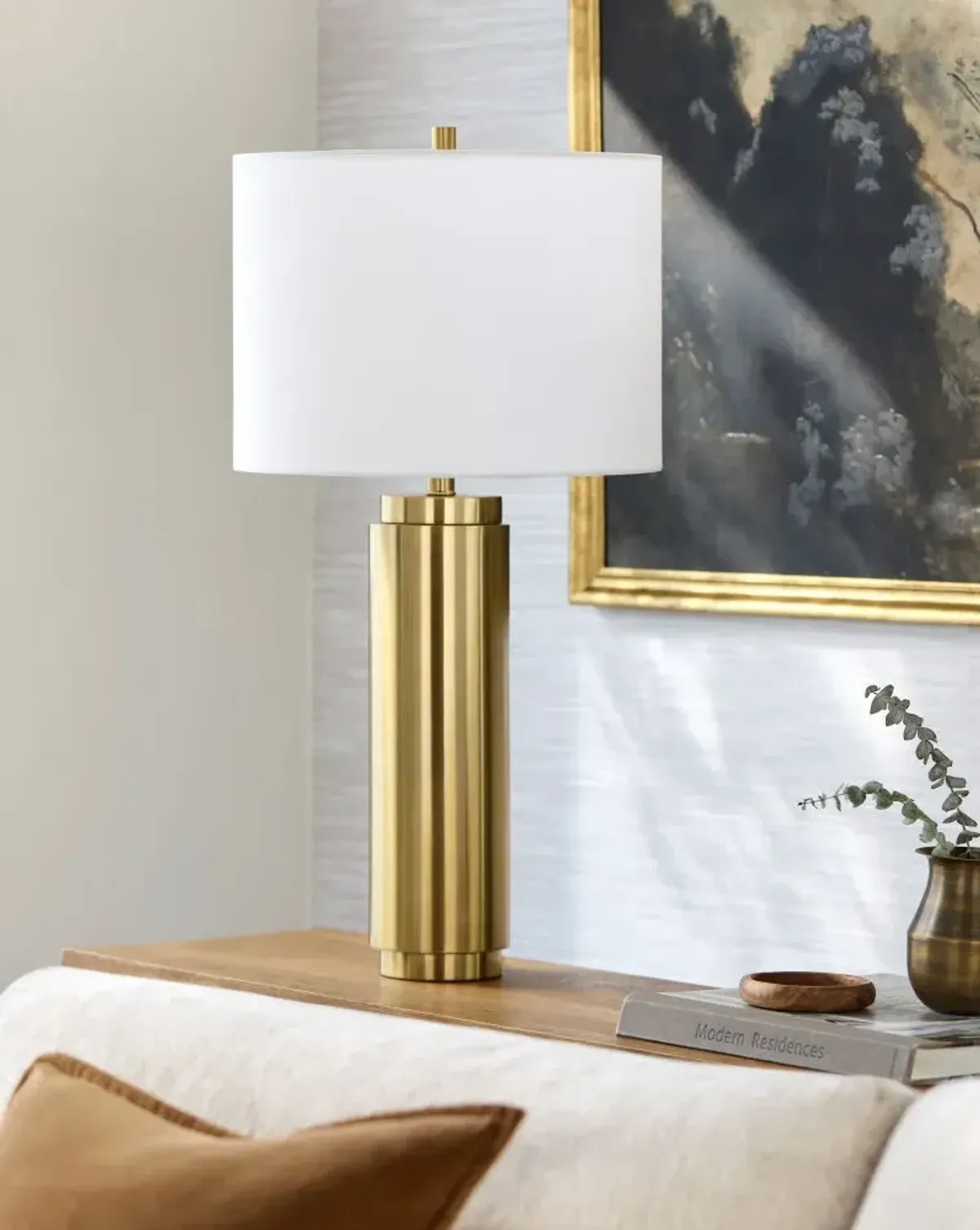 Bilyana BIL-004 30"H x 15"W x 15"D Accent Table Lamp