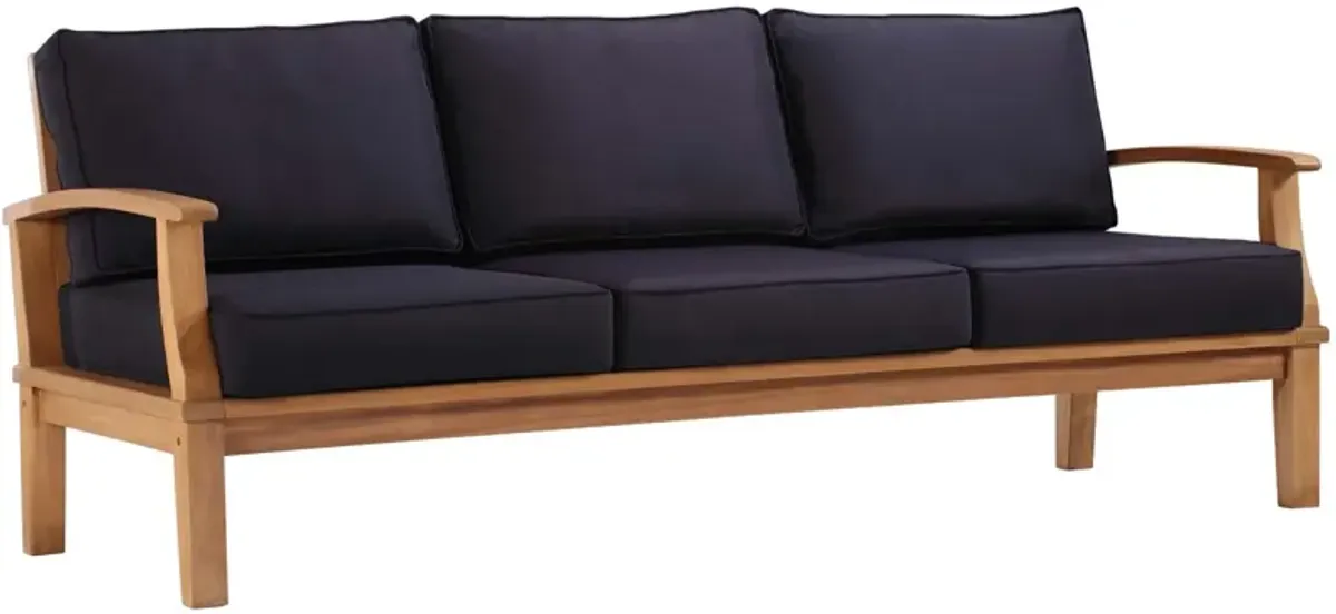Marina Outdoor Patio Teak Sofa