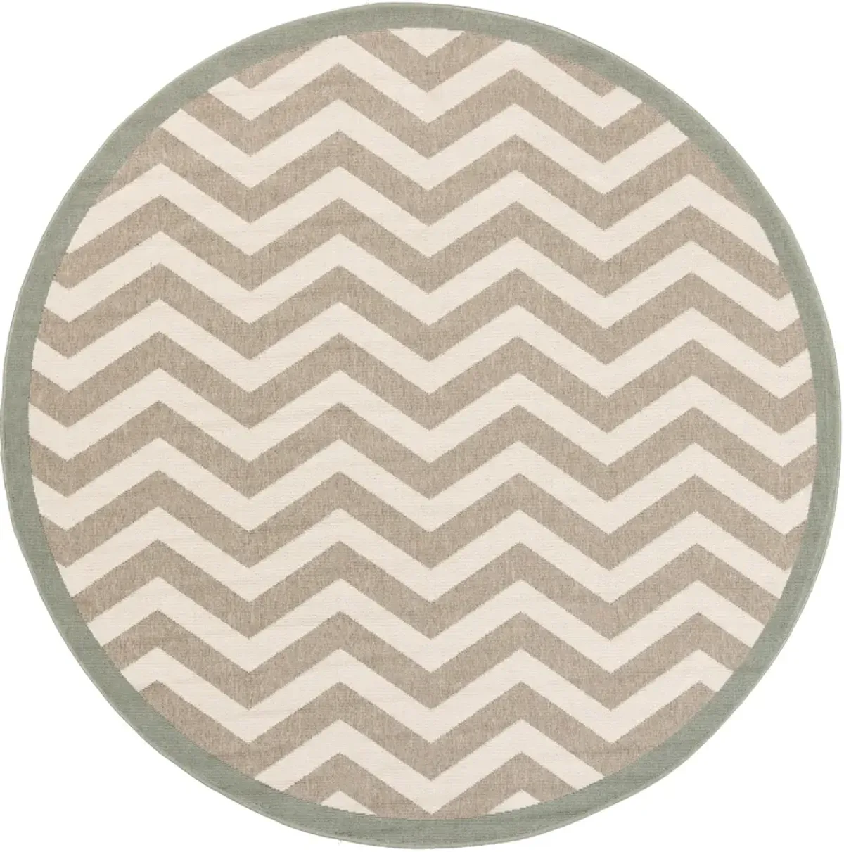 Alfresco ALF-9645 8'10" x 8'10" Machine Woven Rug