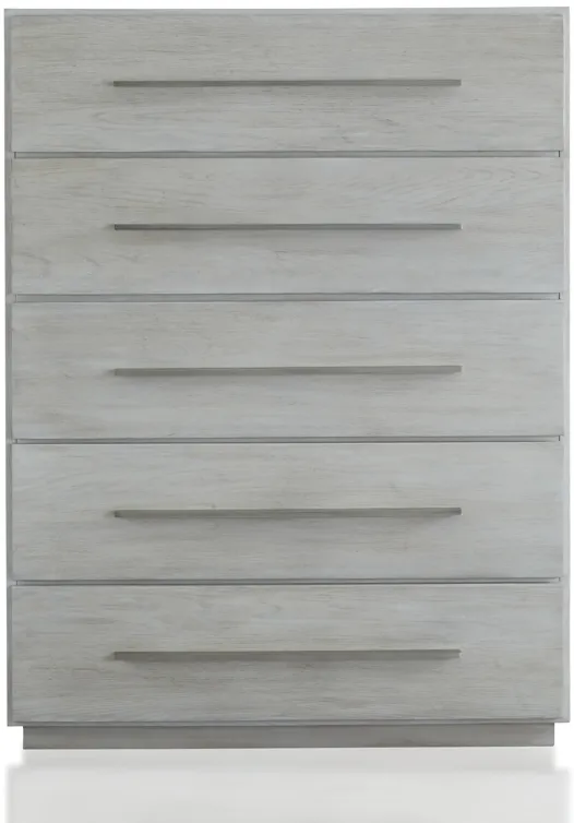 Destination Five Drawer Chest In Cotton Grey (2024)