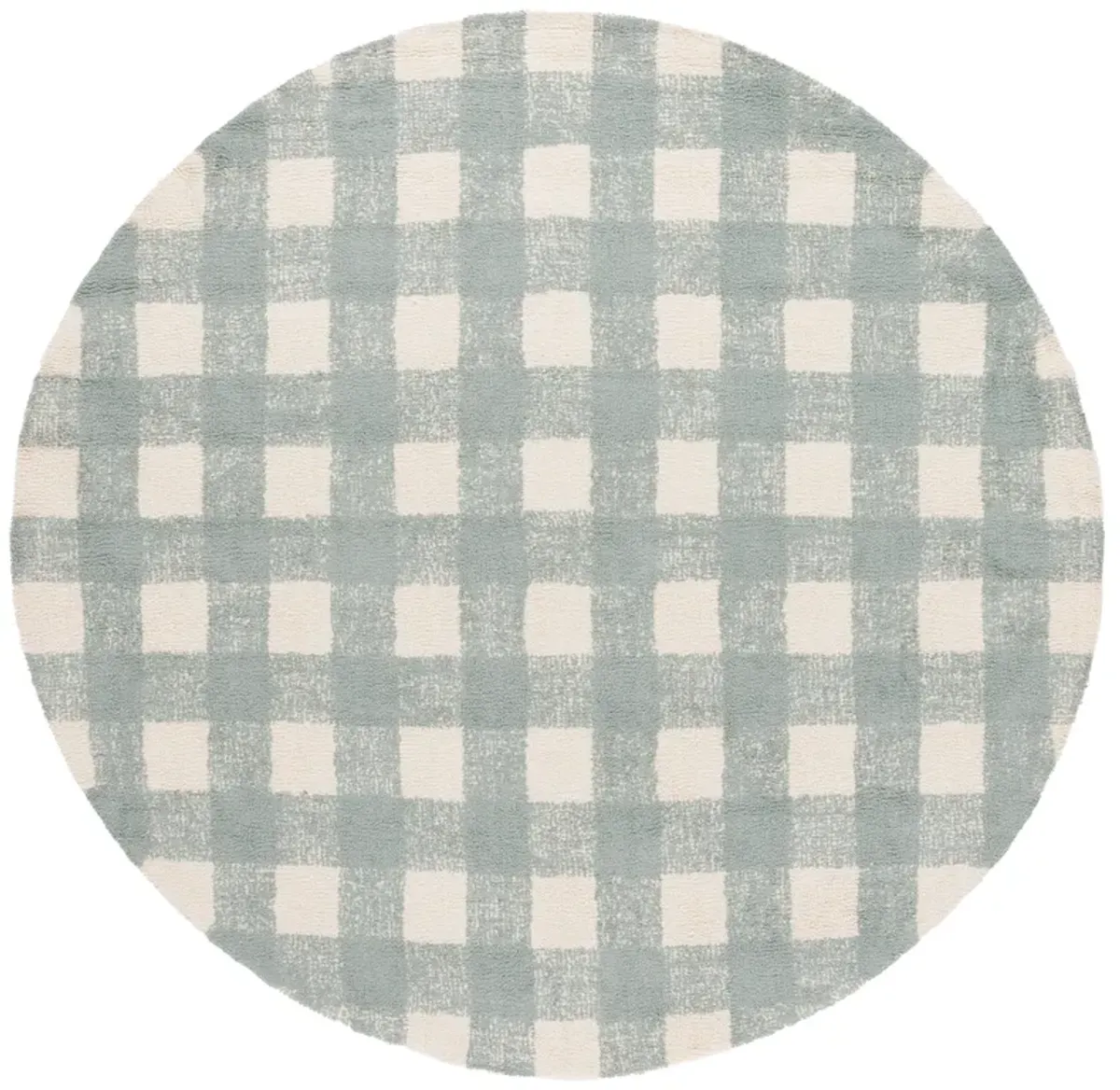 EASY CARE Hand Woven 6' x 6' Round area rug