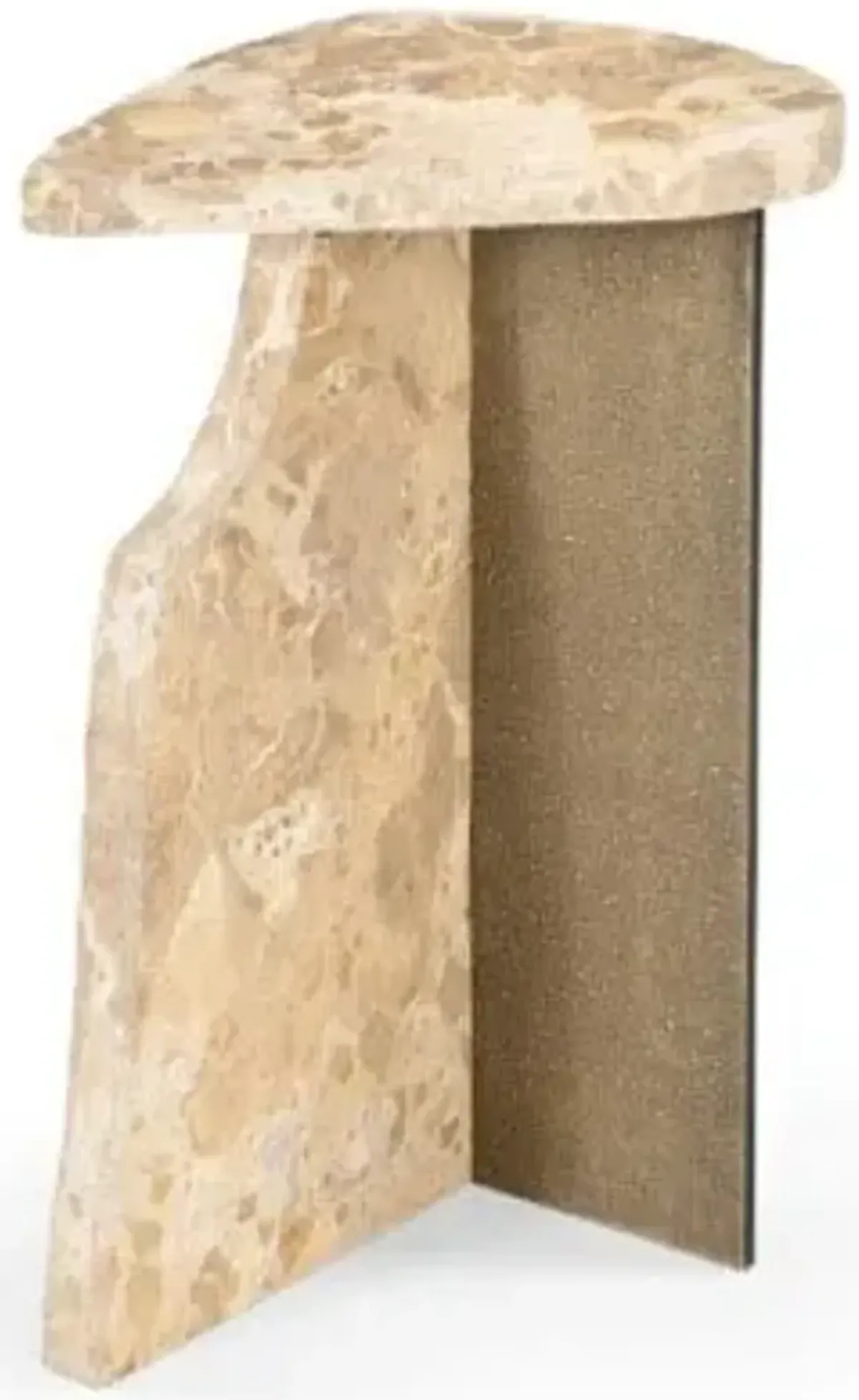 Surya Side Table Beige