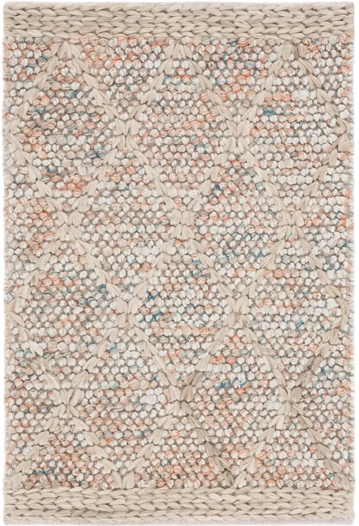 NATURAL FIBER 475 RUST  8' x 10' Large Rectangle Rug