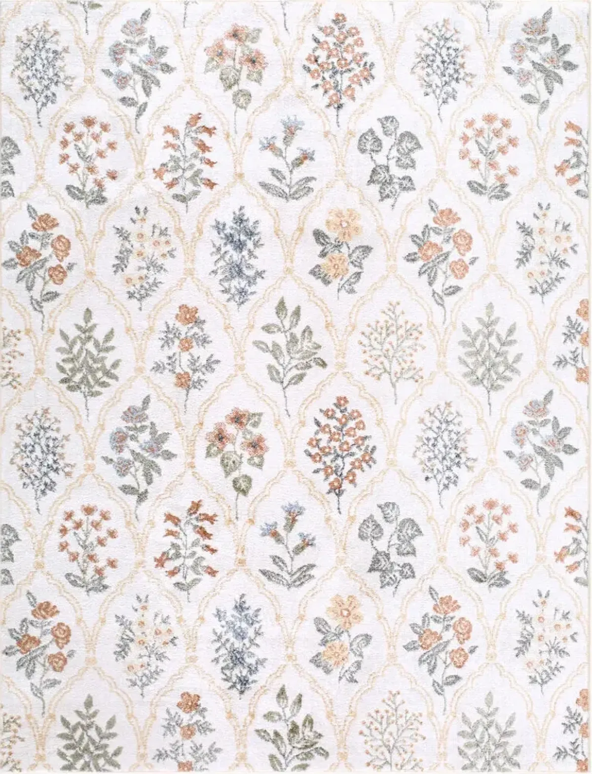 Lillian LLL-2379 2'7" x 7'3" Machine Woven Rug