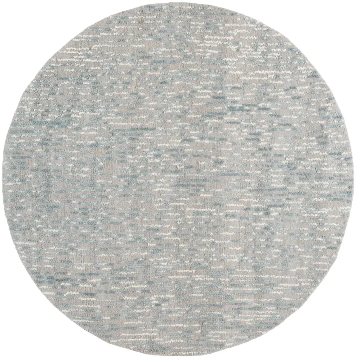 ABSTRACT Hand Tufted 6' x 6' Round area rug