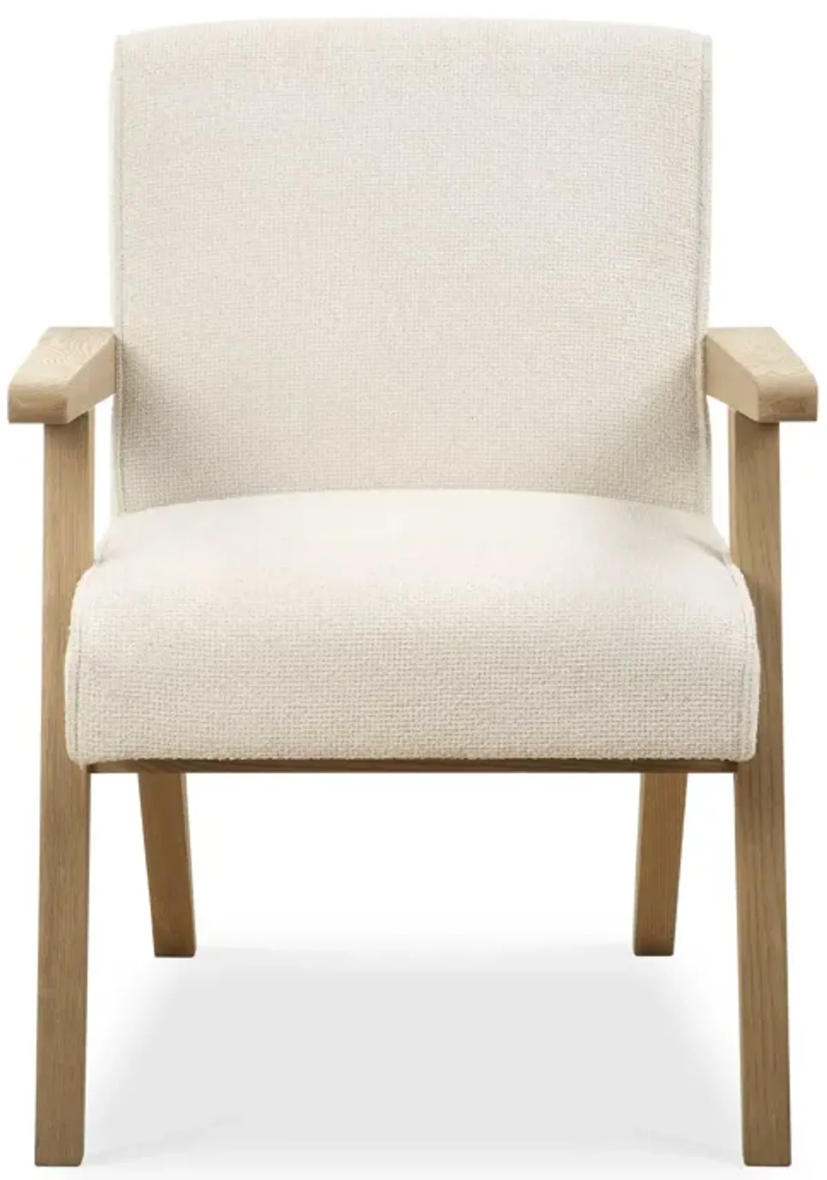 Blakely White Dining Arm Chair