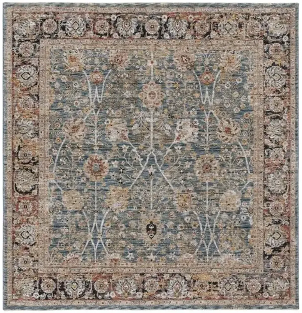 SILVERADO 112 Blue  6'-4' x 6'-4'Square Square Rug