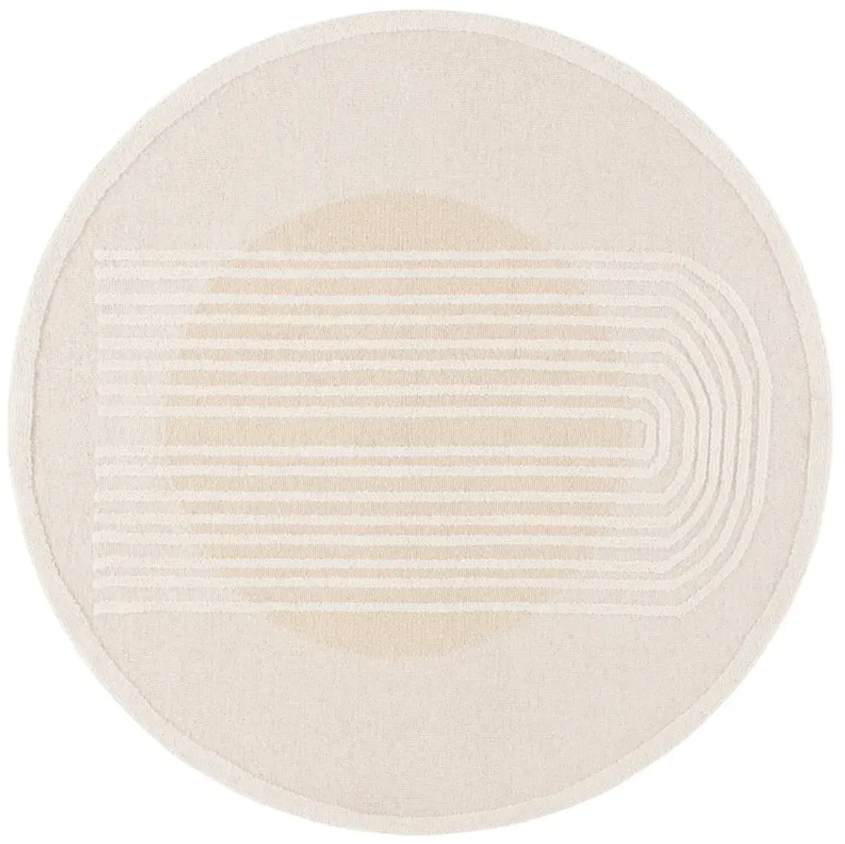 RODEO DRIVE Hand Tufted 6' x 6' Round area rug