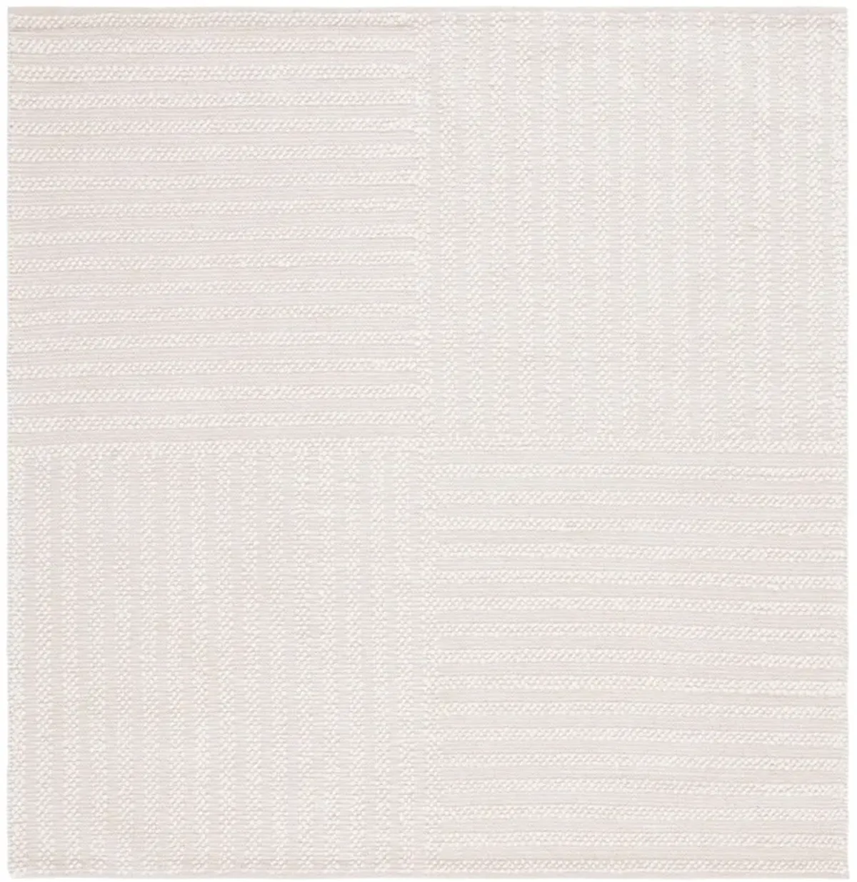 NATURA Hand Woven 6' x 6' Square area rug