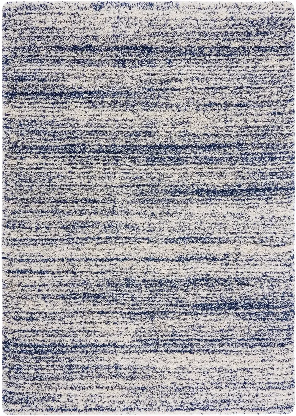 HUDSON SHAG 295 IVORY  6' x 9' Medium Rectangle Rug