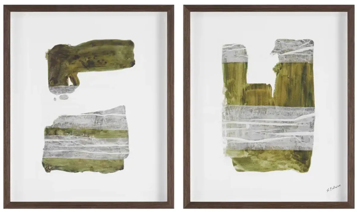 Aimee 20.0" Wide Wall Decor, Printed Artwork (2 Piece Set)