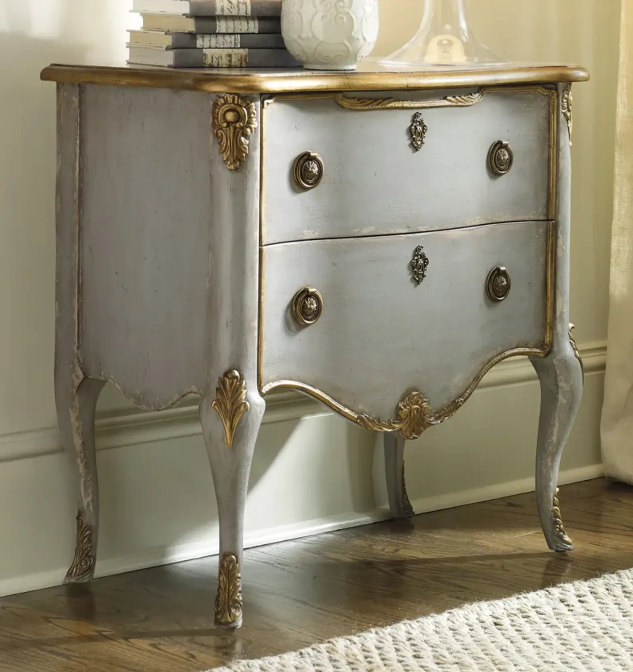 French Two Drawer Chest | Furniture.com