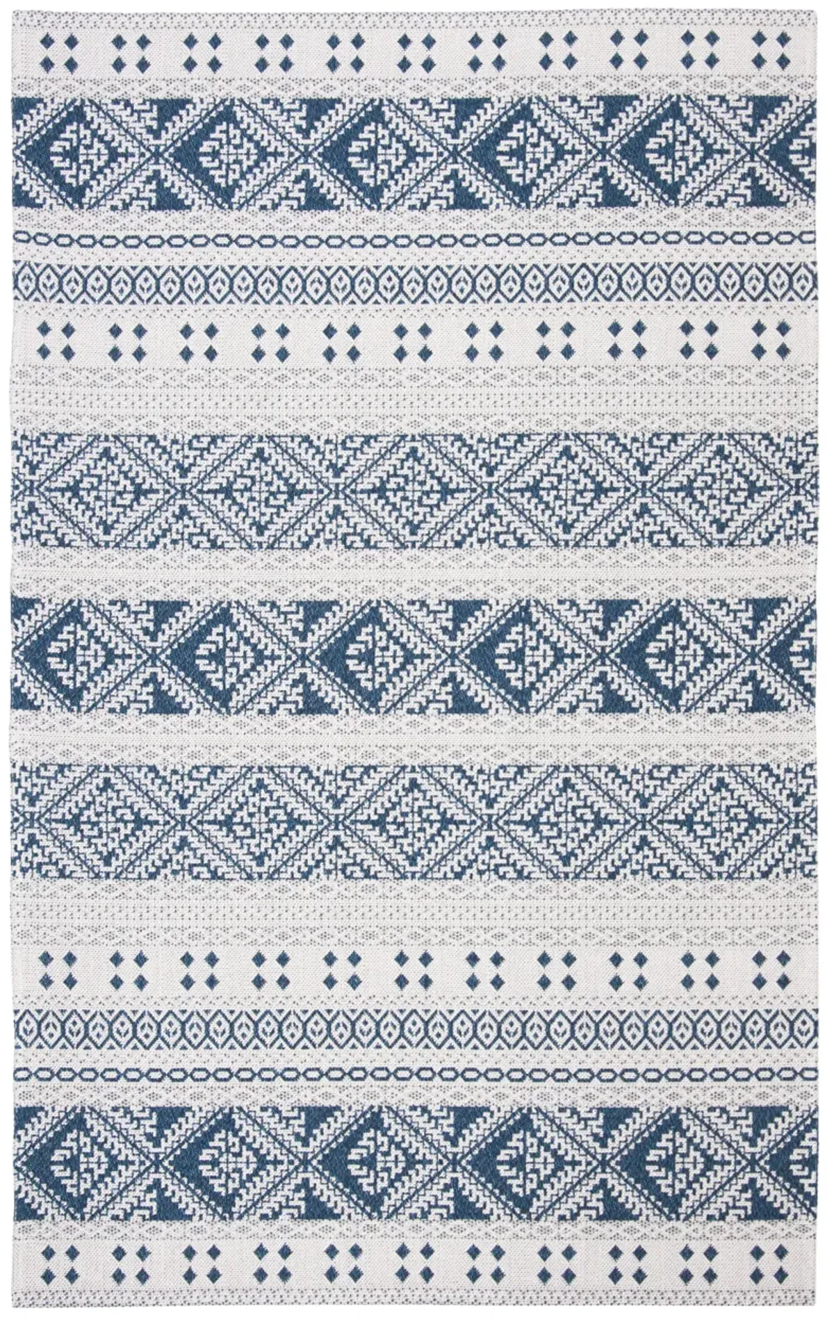 AUGUSTINE 445 NAVY  4' x 6' Small Rectangle Rug