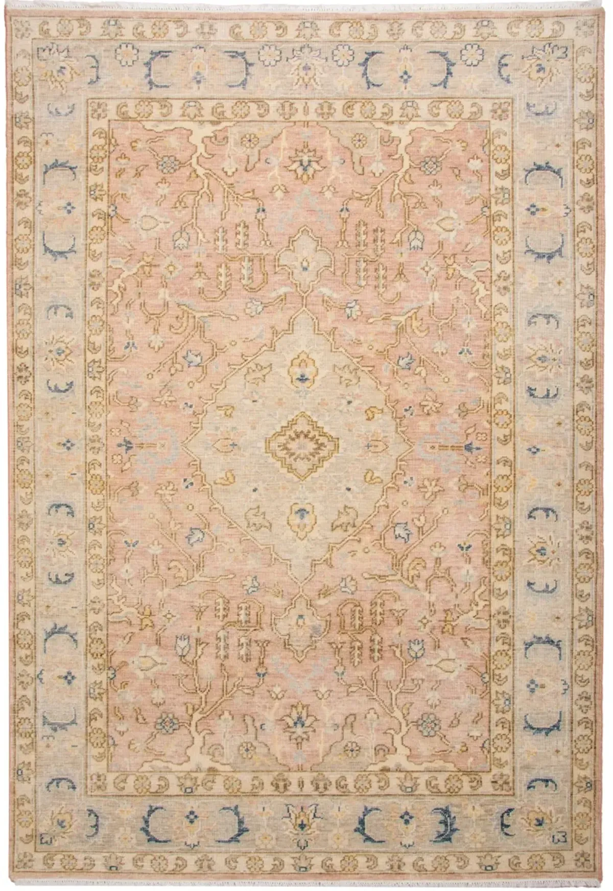 Tuscany Hand Knotted  Cut pile 6' x 9' Rug