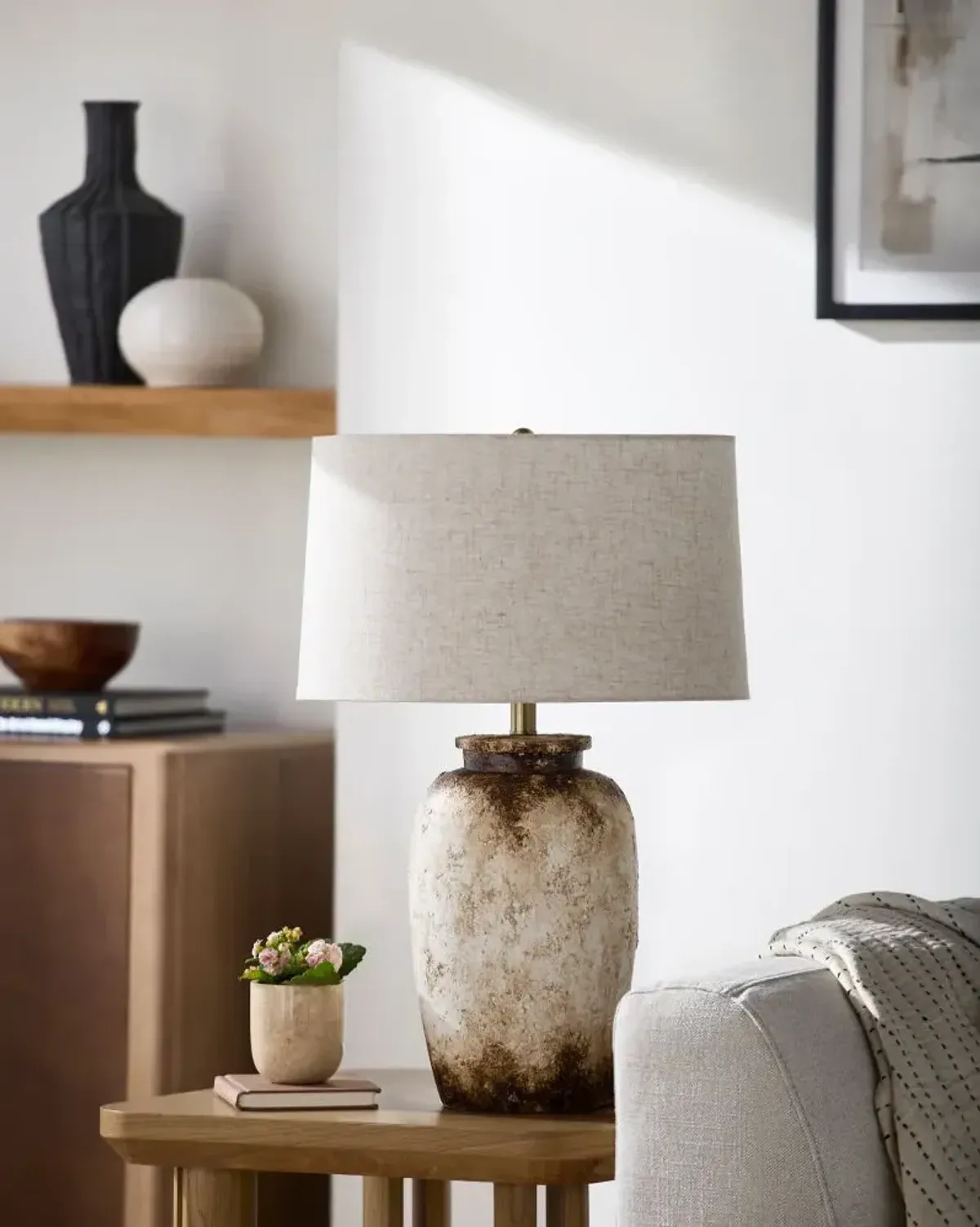 Ostuni OTU-001 27"H x 17"W x 17"D Accent Table Lamp
