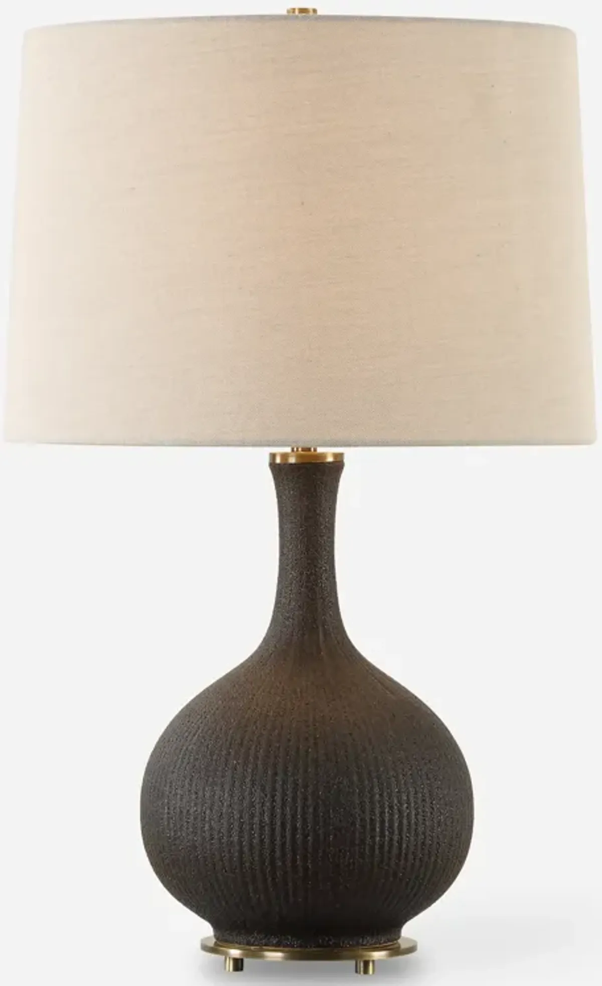 Rimini Black Glaze Table Lamp