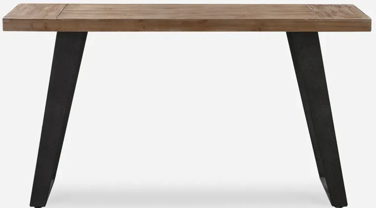 Freddy Weathered Console Table