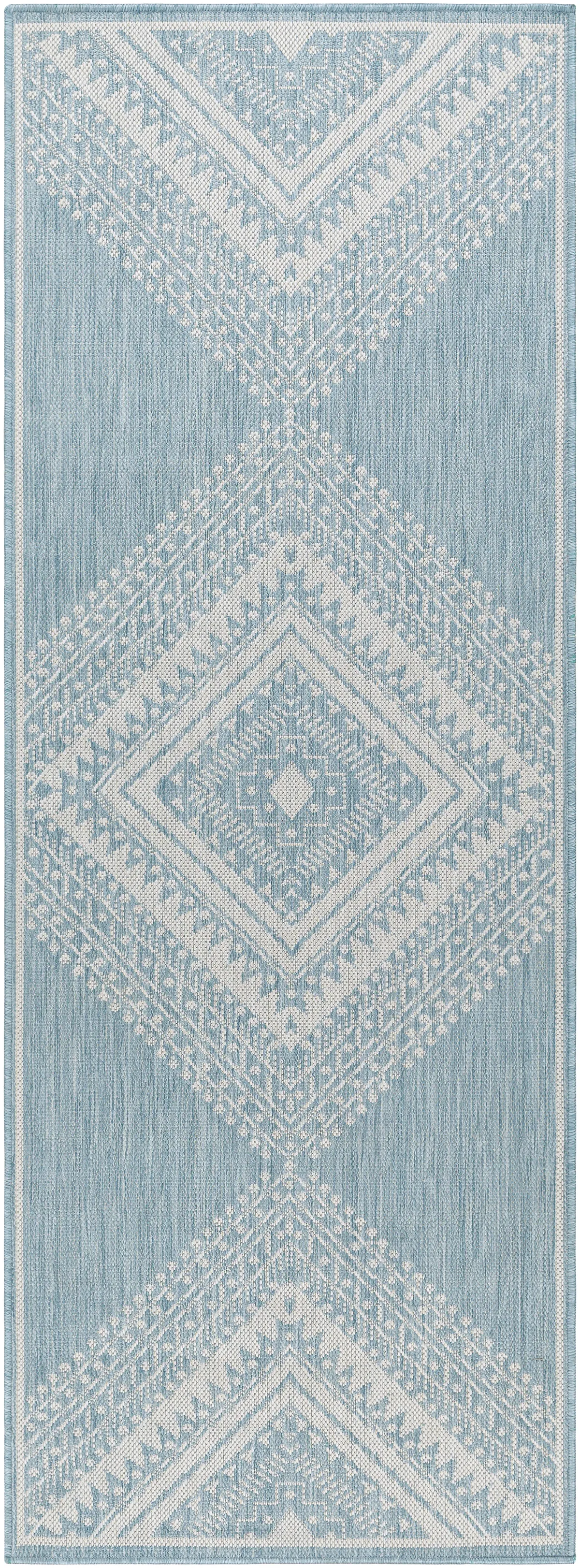 Long Beach LBH-2339 2'7" x 7'3" Machine Woven Rug