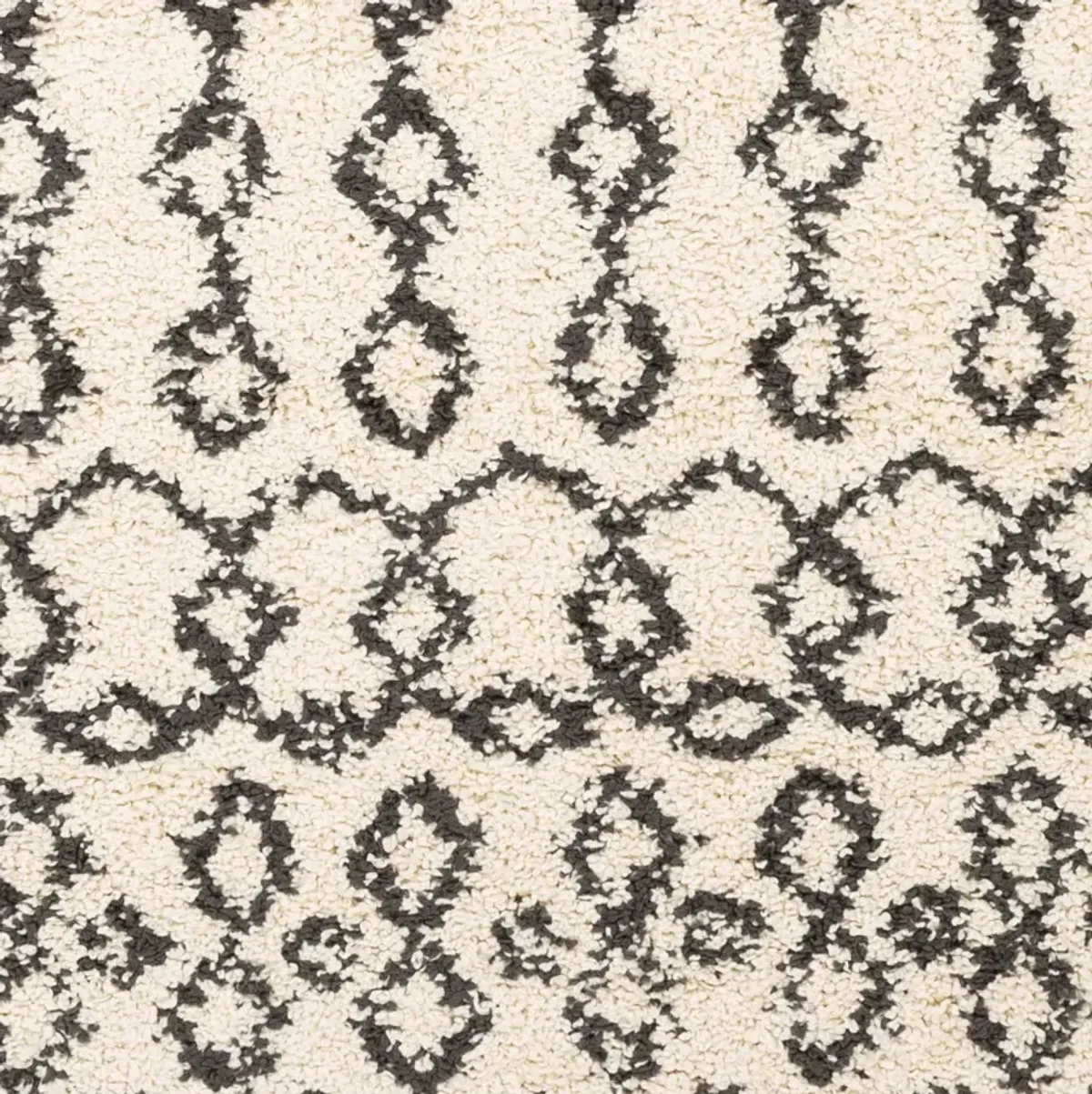 Berber Shag BBE-2309 2' x 2'11" Machine Woven Rug