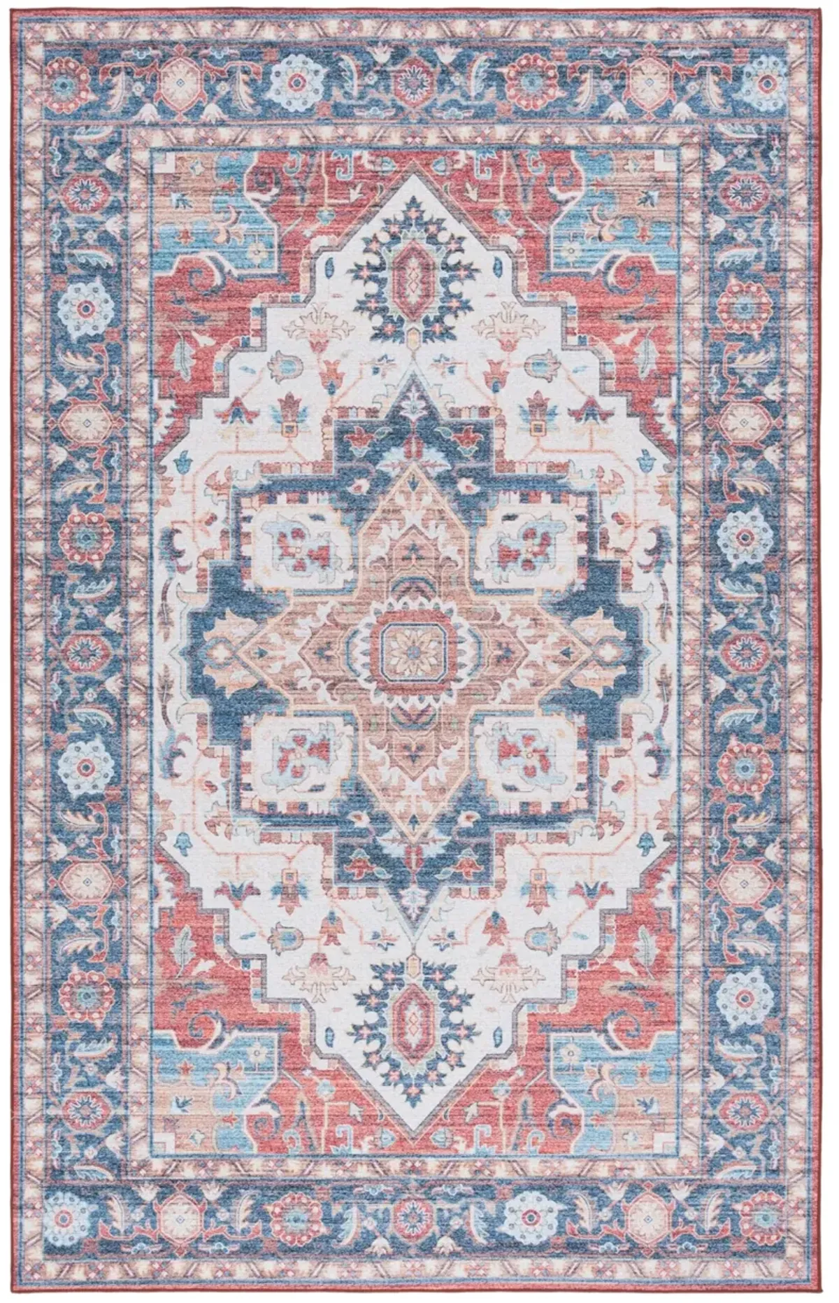 TUCSON 913 RUST  2'-6' x 4' Accent Rug