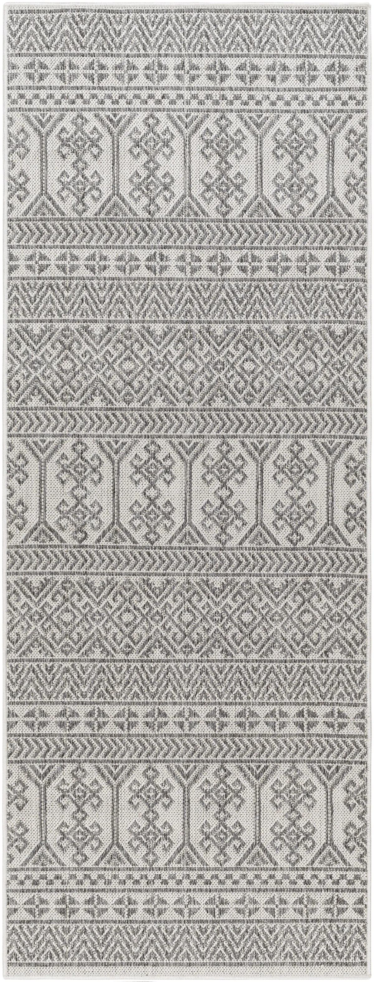 Long Beach LBH-2305 2'7" x 7'3" Machine Woven Rug