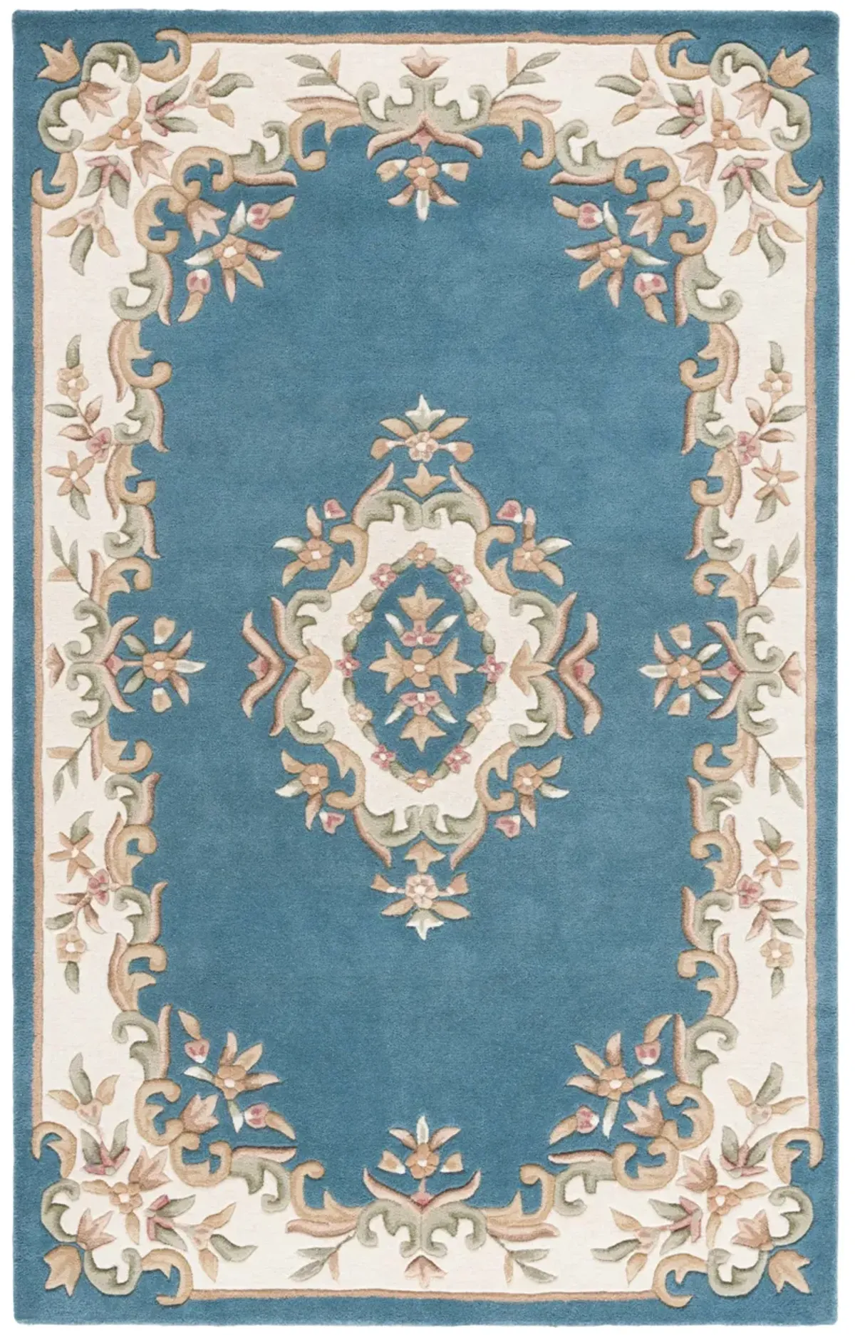 AUBUSSON Hand Tufted 8' x 10' area rug