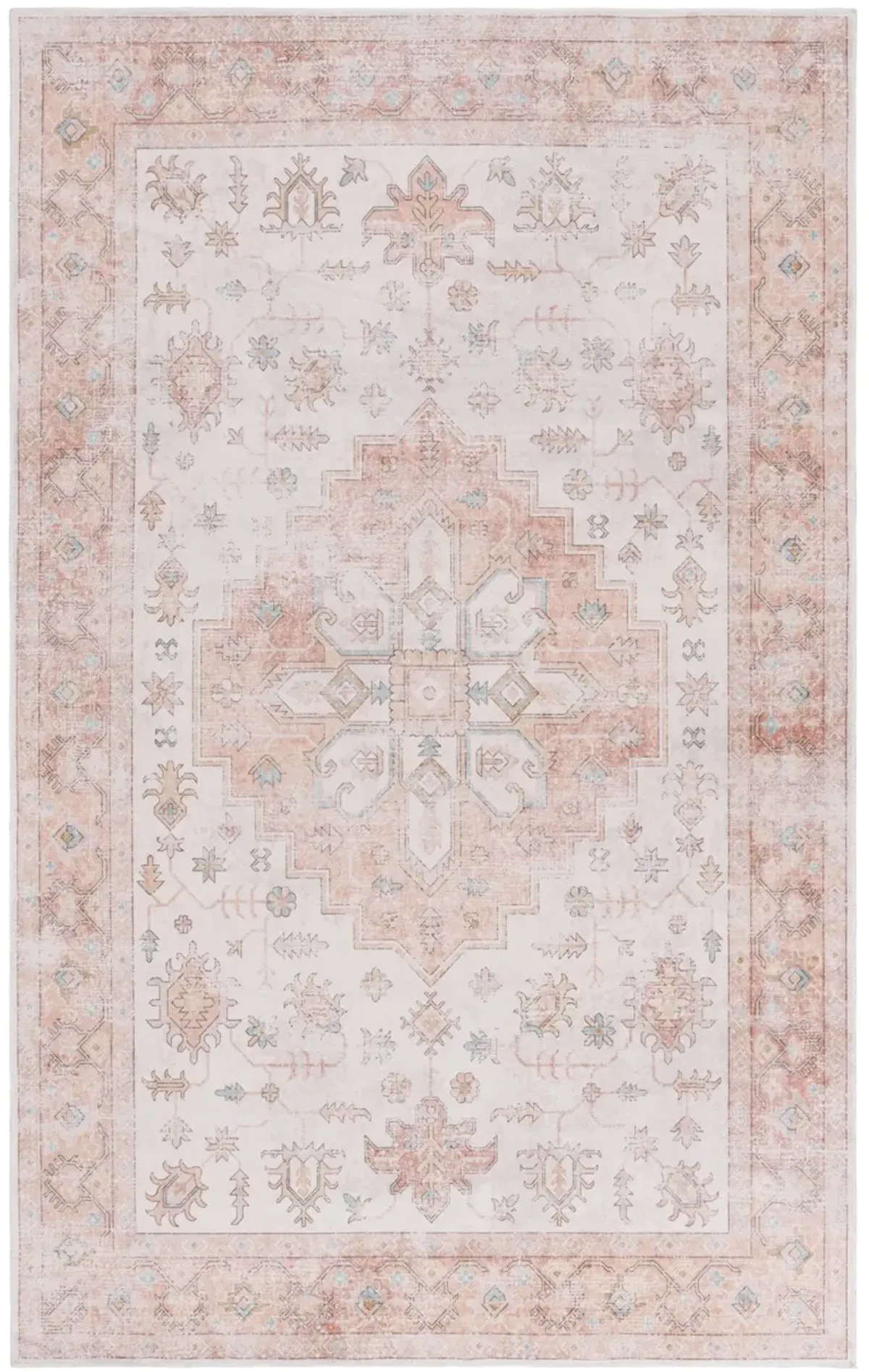 ARIZONA 243 RUST  9' x 12' Large Rectangle Rug