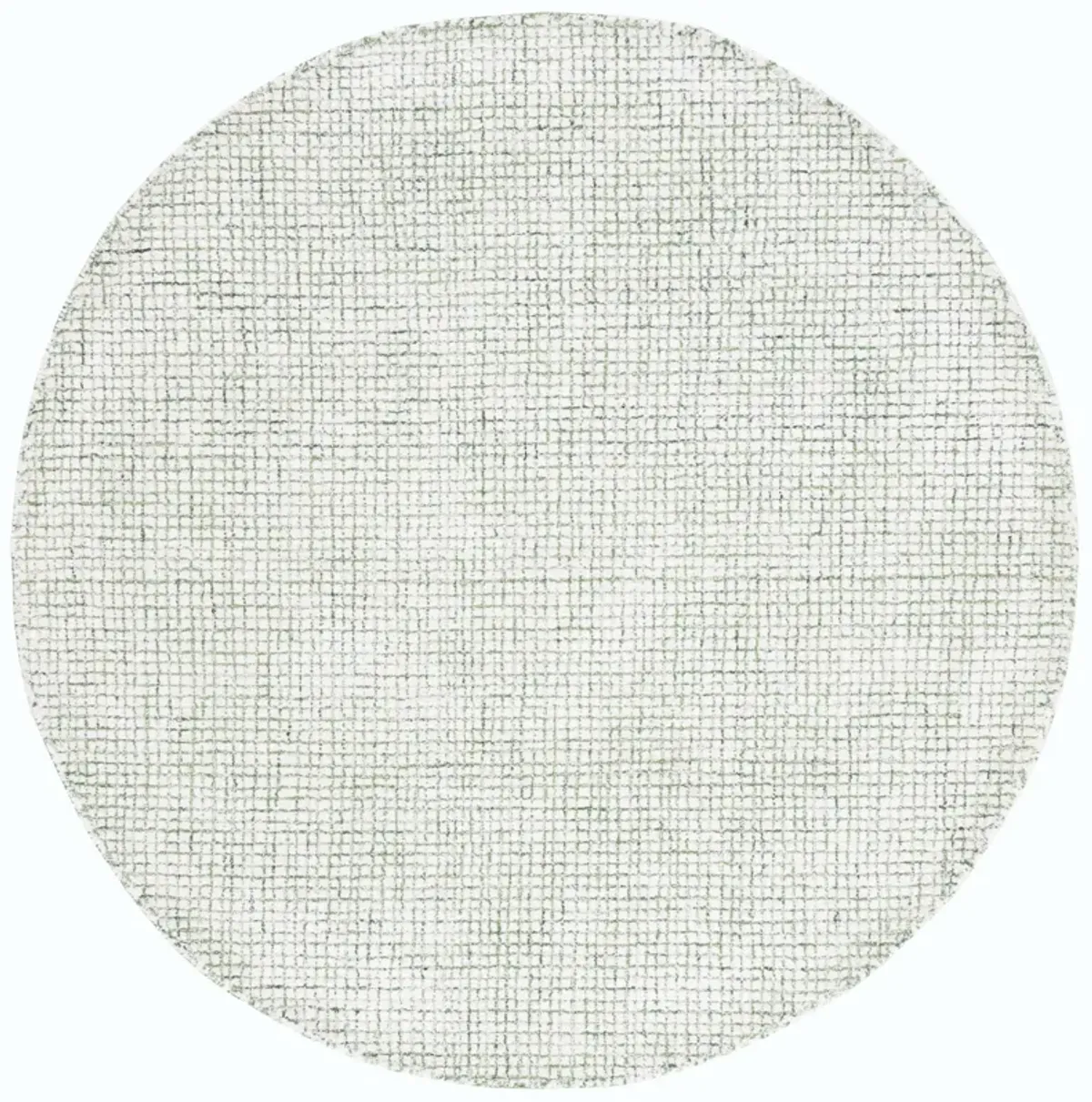 ABSTRACT Hand Tufted 4' x 4' Round area rug