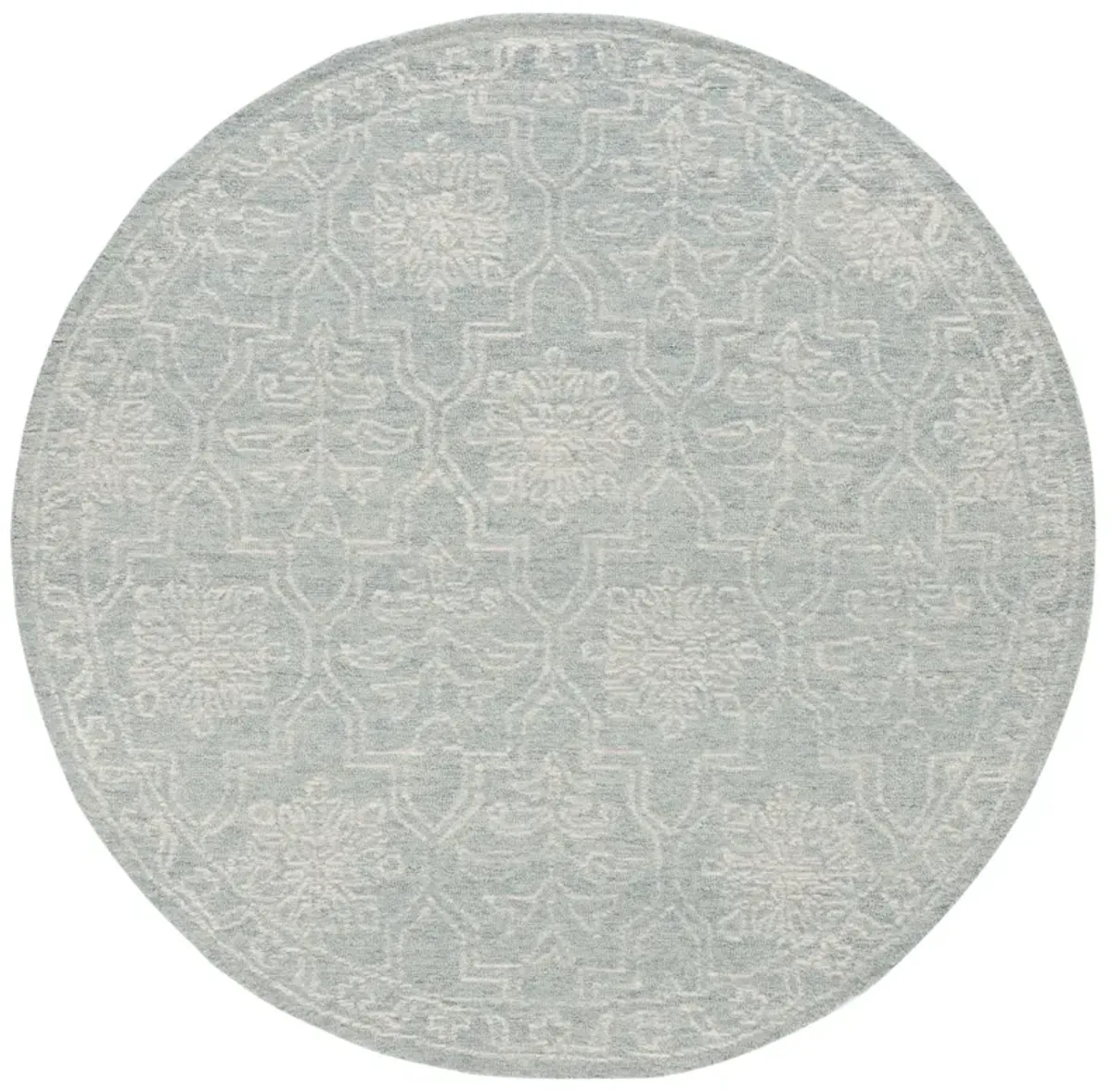 MICRO-LOOP Hand Tufted 6' x 6' Round area rug