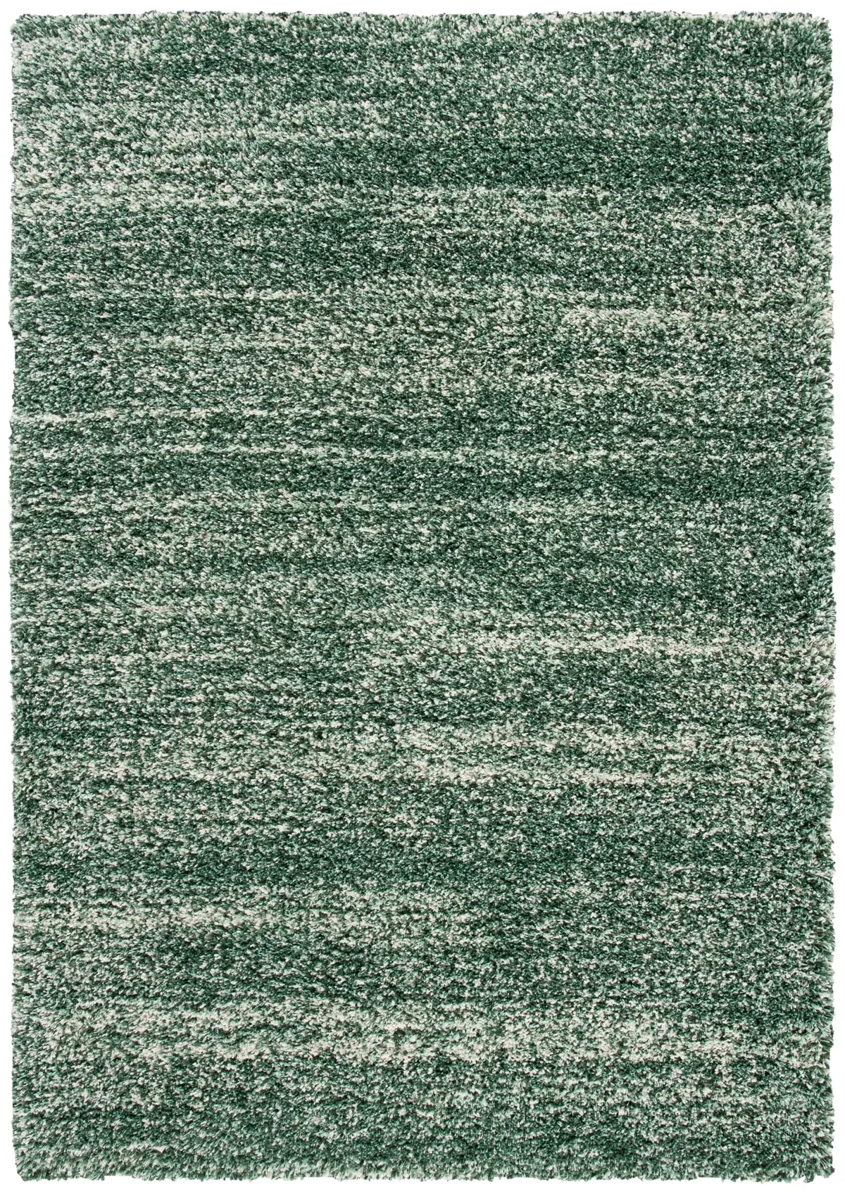 HUDSON SHAG 295 GREEN  6' x 9' Medium Rectangle Rug