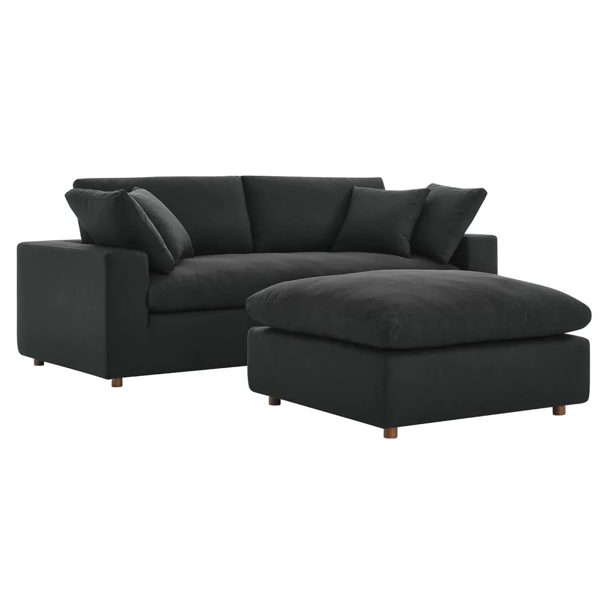 Commix Down Filled Overstuffed Sectional