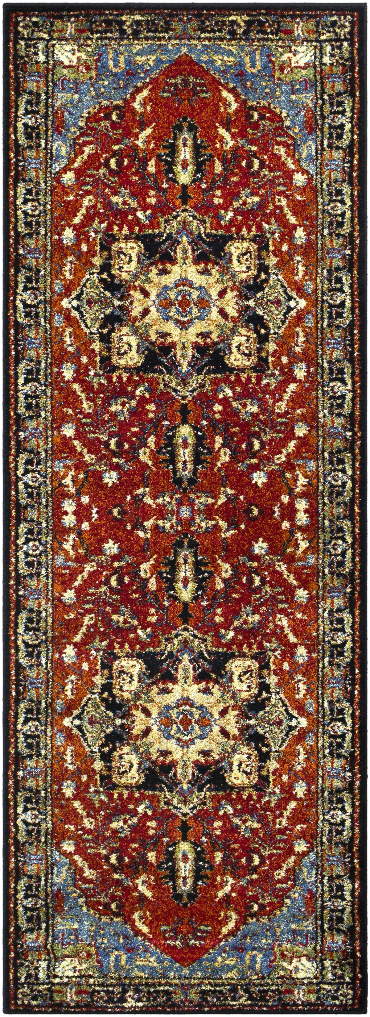 Serapi SRP-1014 2'7" x 7'3" Machine Woven Rug