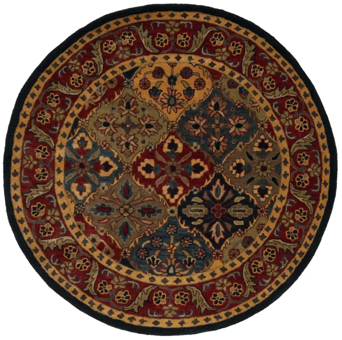 CLASSIC Hand Tufted 6' x 6' Round area rug
