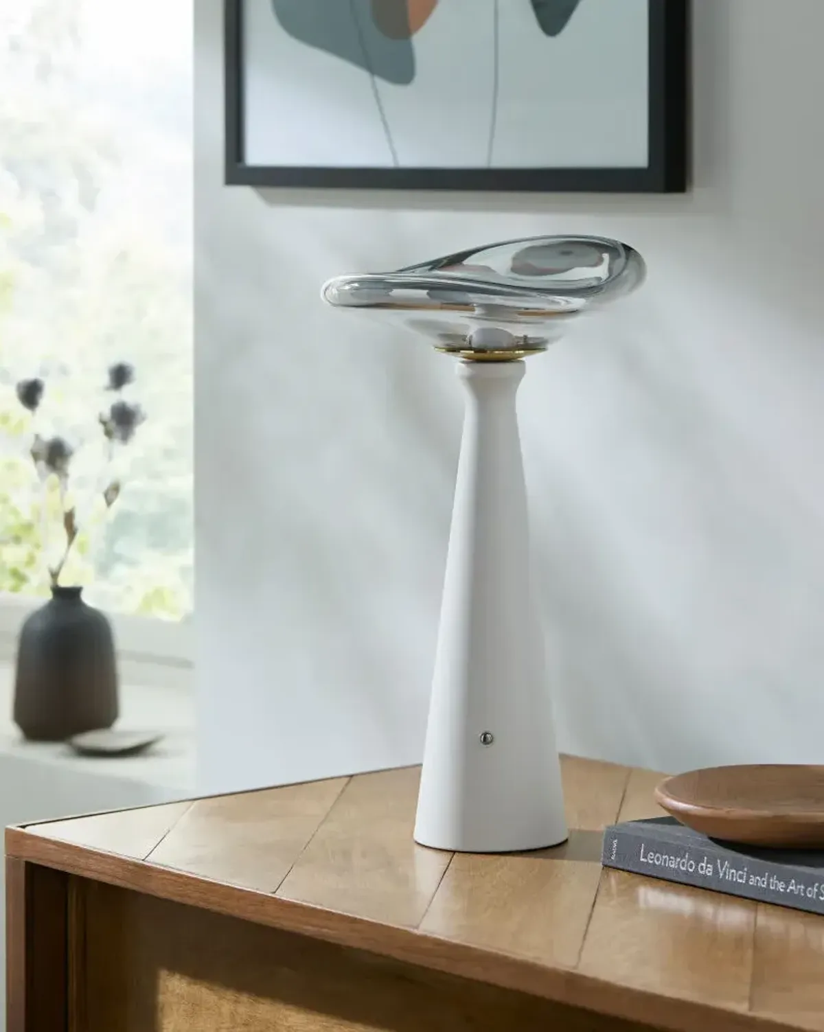 Mafra MFR-008 14"H x 8"W x 8"D Buffet Table Lamp