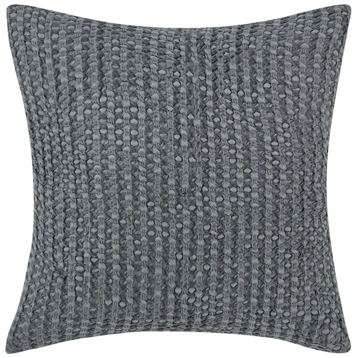 Colorman Cotton Linen Blend Marina Blue Euro Sham