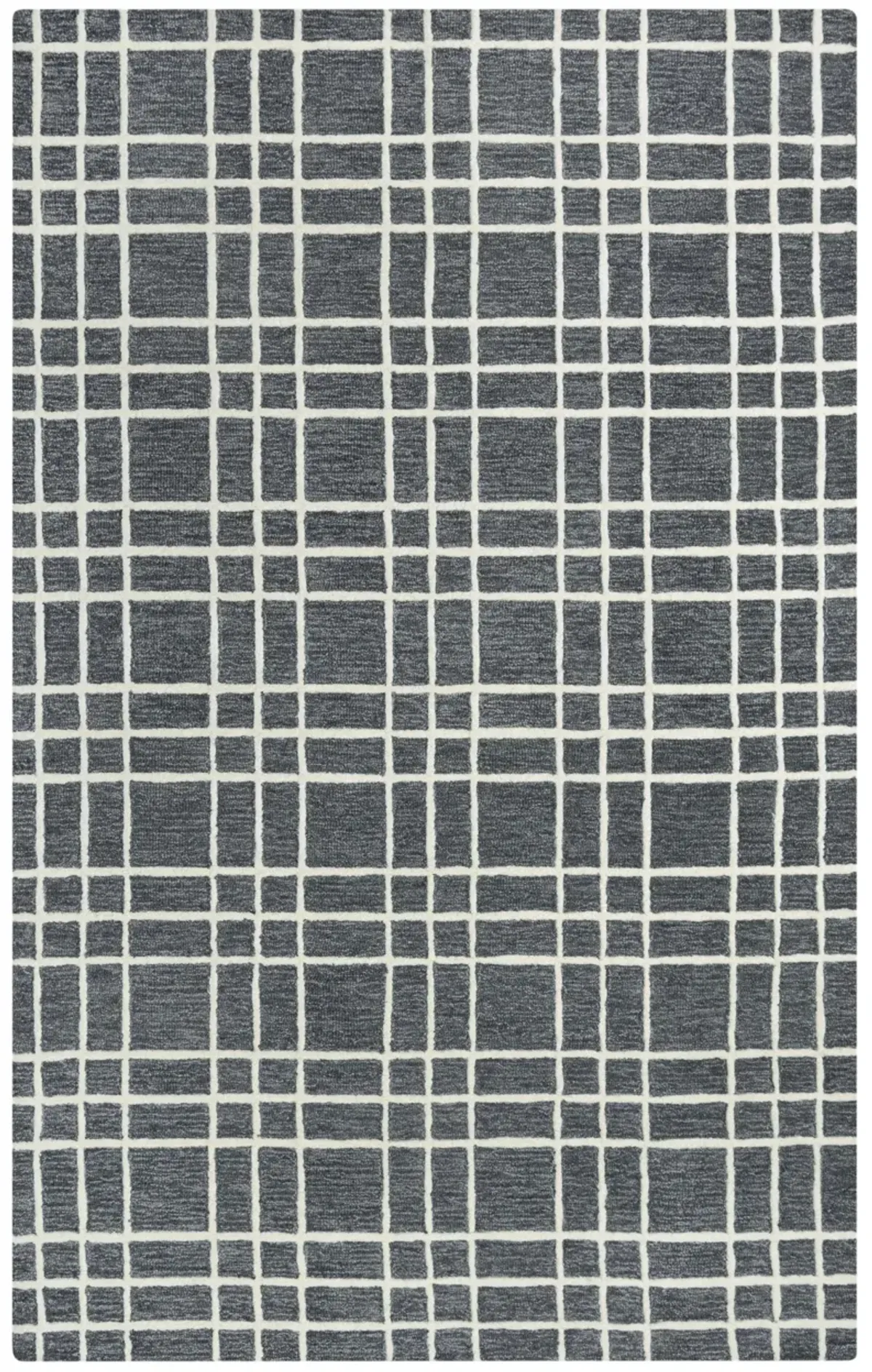 Lofton Hand Tufted Cut and Loop 5' x 8' Rug