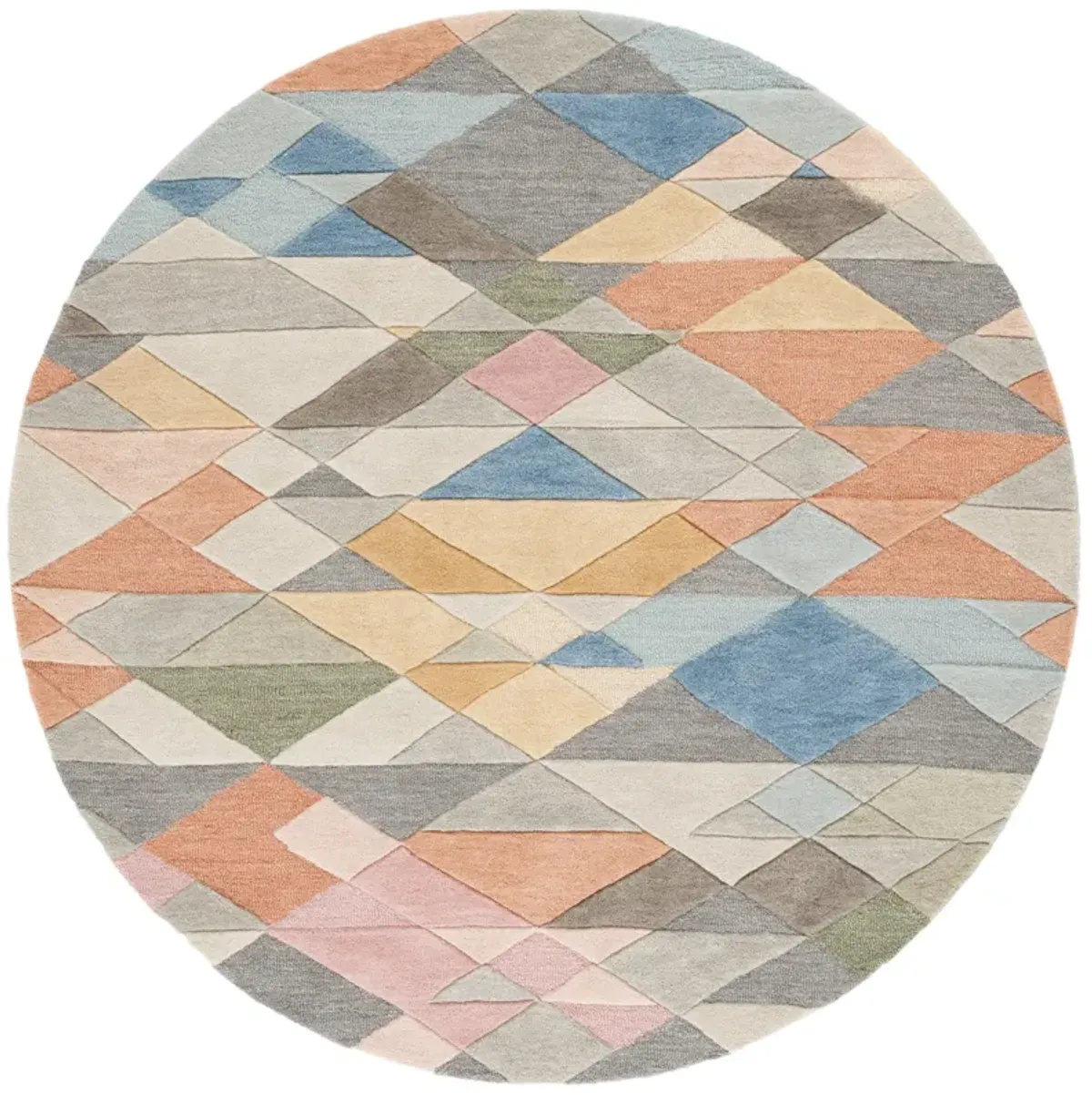 RODEO DRIVE Hand Tufted 6' x 6' Round area rug