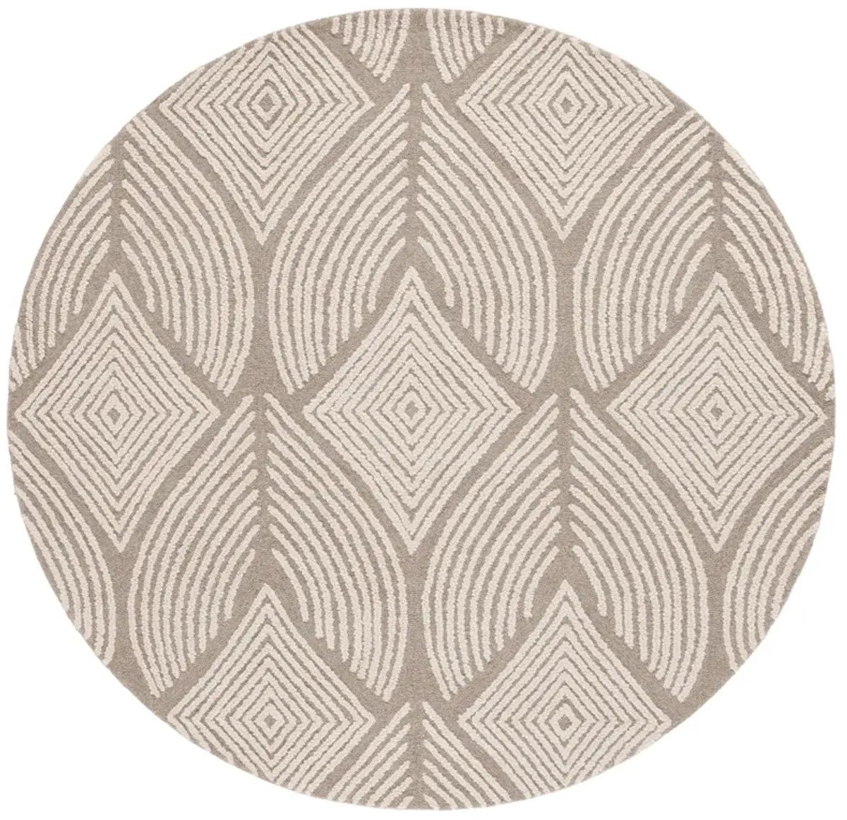 METRO Hand Tufted 6' x 6' Round area rug