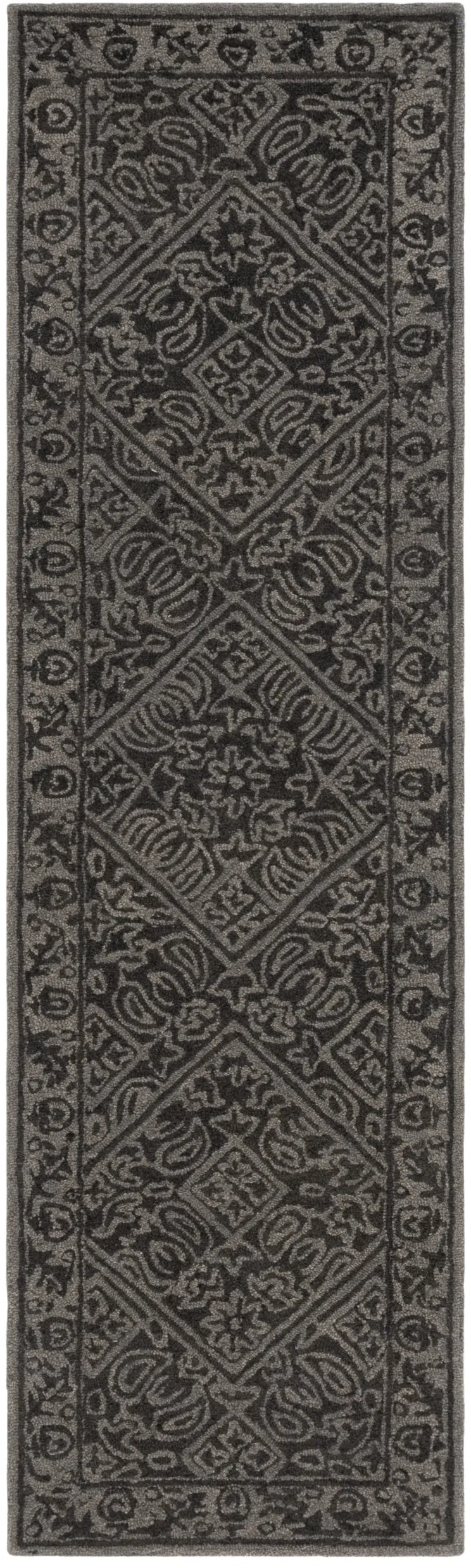 DIP DYE Hand Tufted 2'-3' x 8' runner